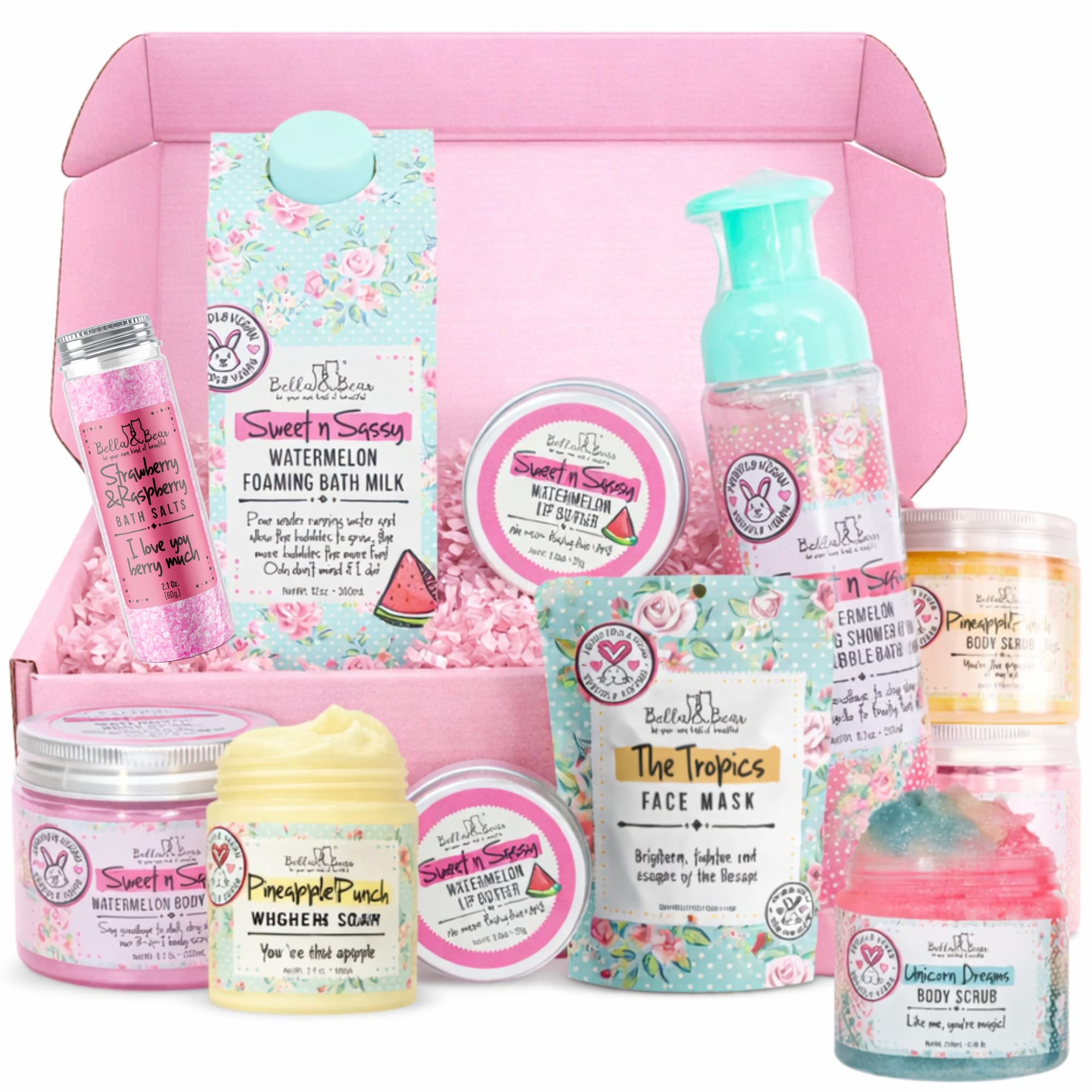 Bella & Bear Beauty Mystery Box for Girls and Teens - Product Imagery