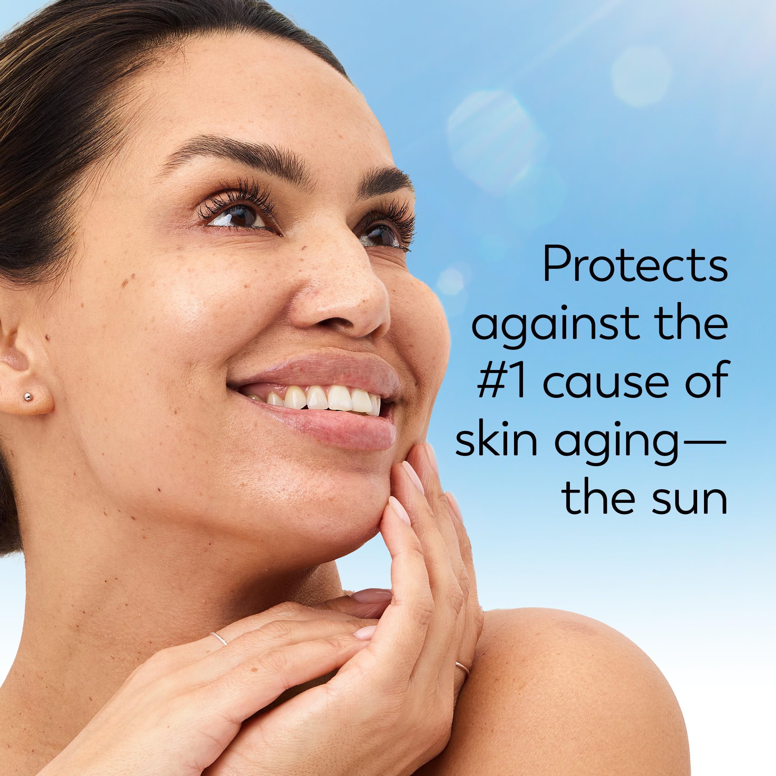 Olay Complete All Day UV Moisturizer with SPF 15 for normal skin, 2 oz bottle, pack of 3, featuring sunscreen protection.