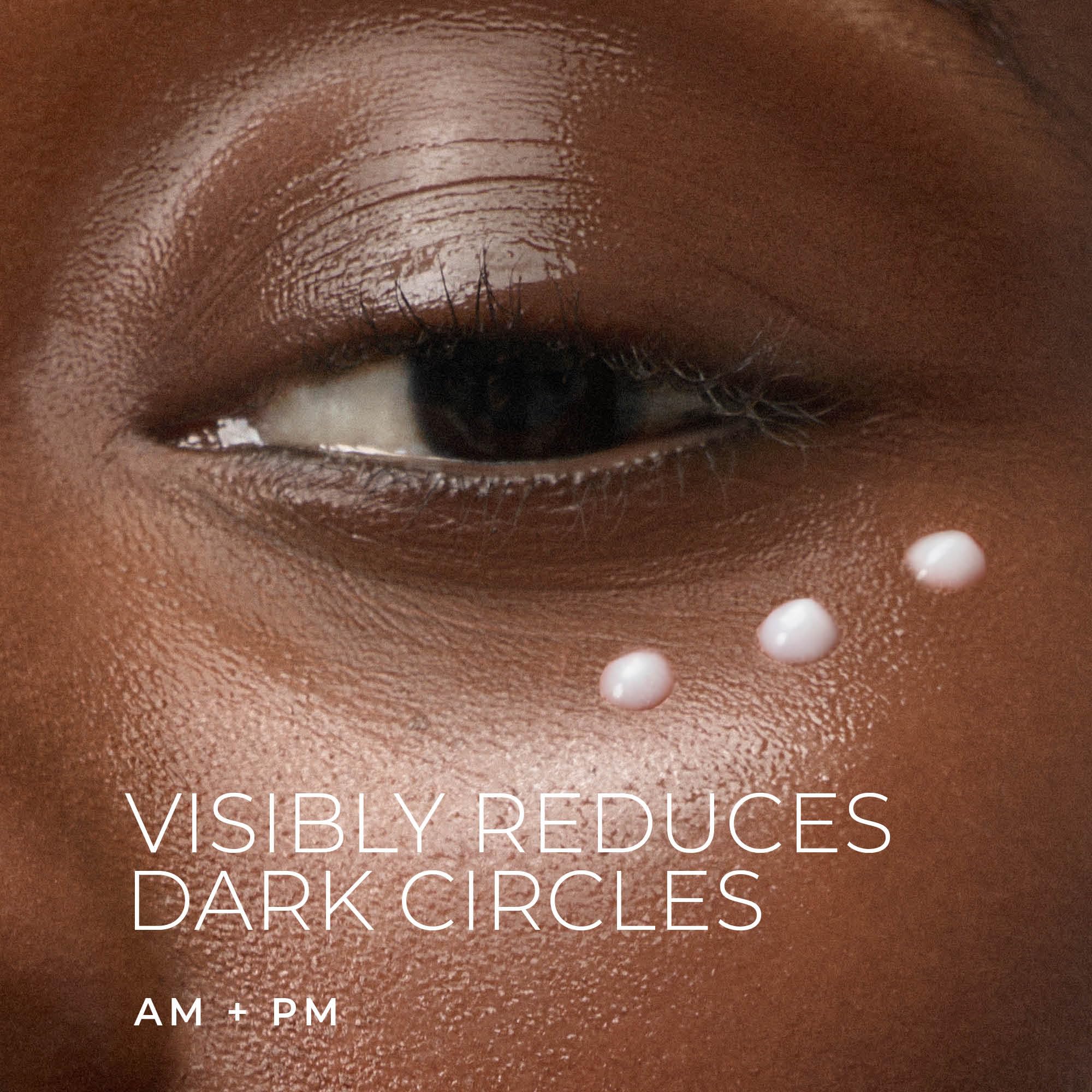 RoC Brightening 5-in-1 Eye Cream moisturizer with brightening, even tone, and lifting effects, in a 0.5oz jar.