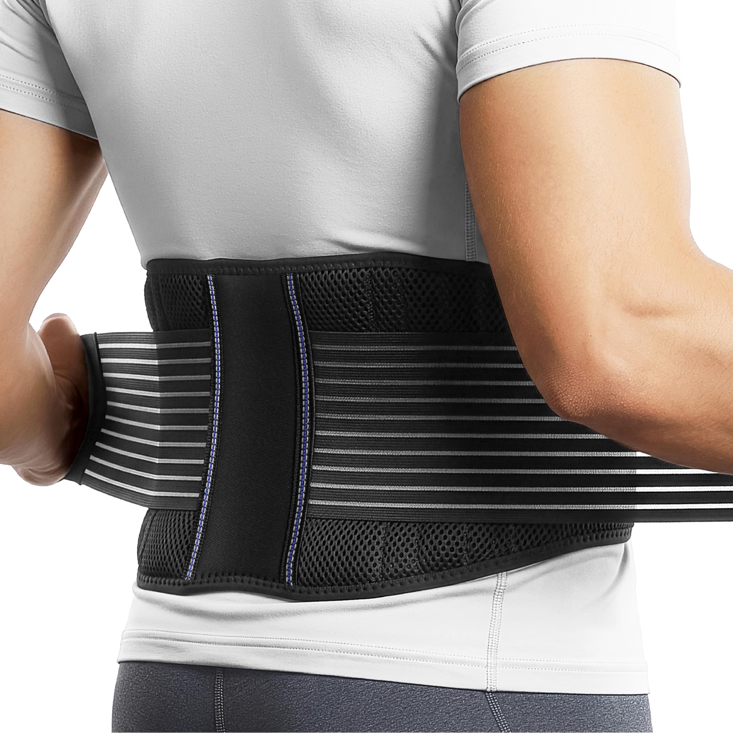 BraceUP Back Support Belt for Men and Women - Breathable Waist - Product Imagery