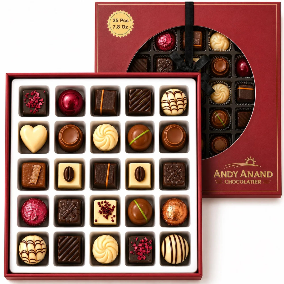 ANDY ANAND CHOCOLATIER 25 Piece Premium Bon Bon Chocolate - ANDY ANAND CHOCOLATIER Official Imagery - 2