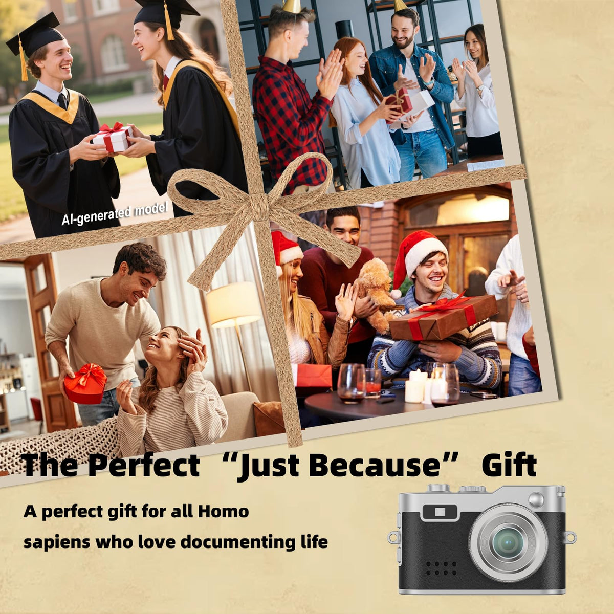 Mini Keychain Camera Unique Gift for Birthday Graduation - Tizycod Official Imagery - 8