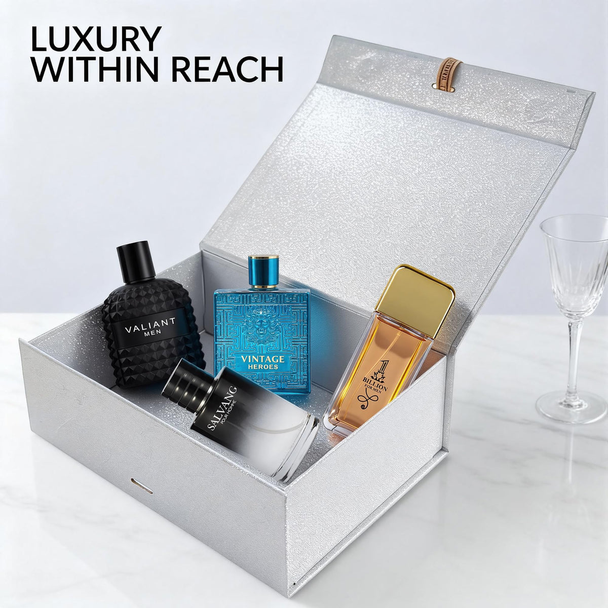 A CENTER Men s Cologne Gift Set 4 x 3 4 FL oz - A CENTER Official Imagery - 3