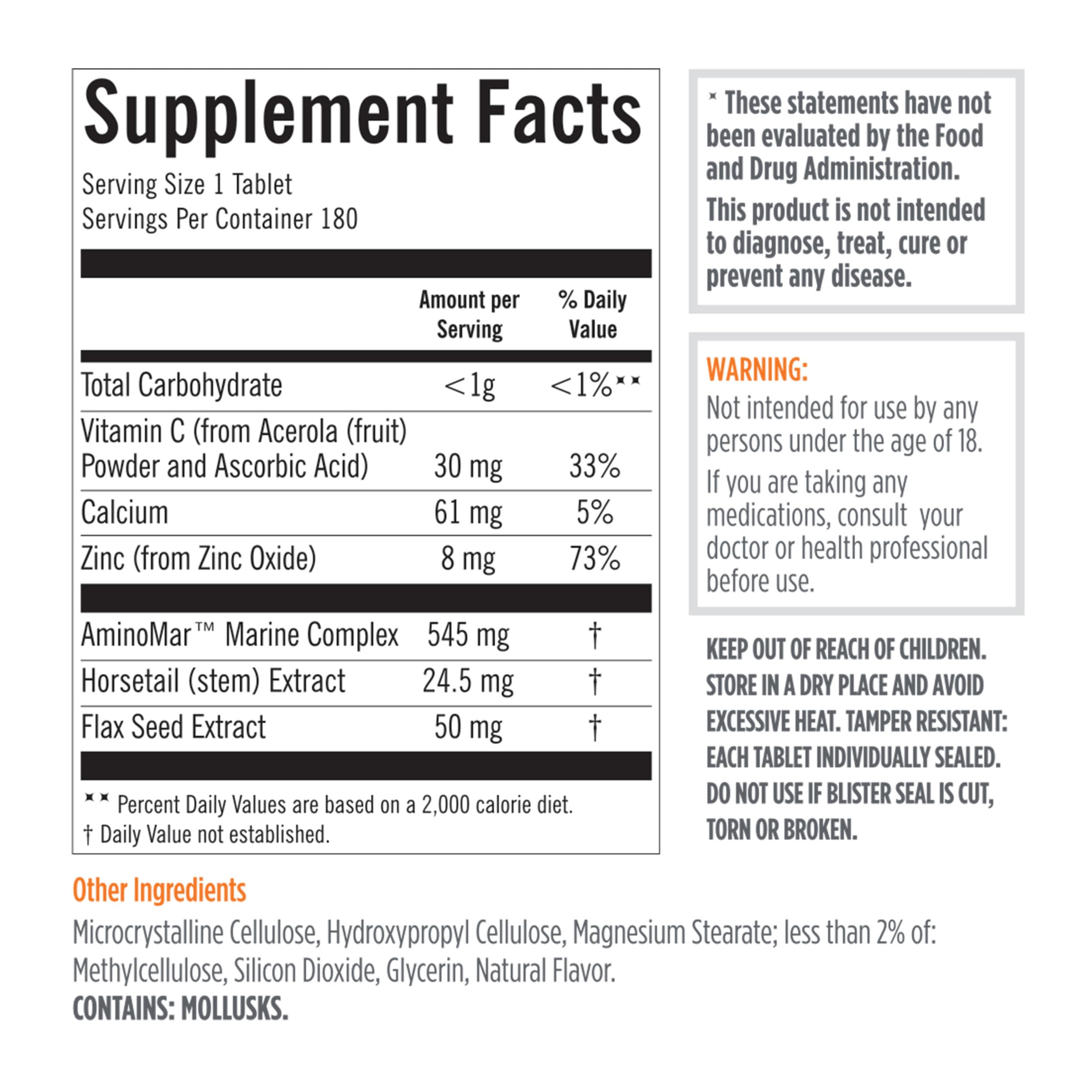 Viviscal Men's Hair Growth Supplements, 180 Tablets 3 Month Supply