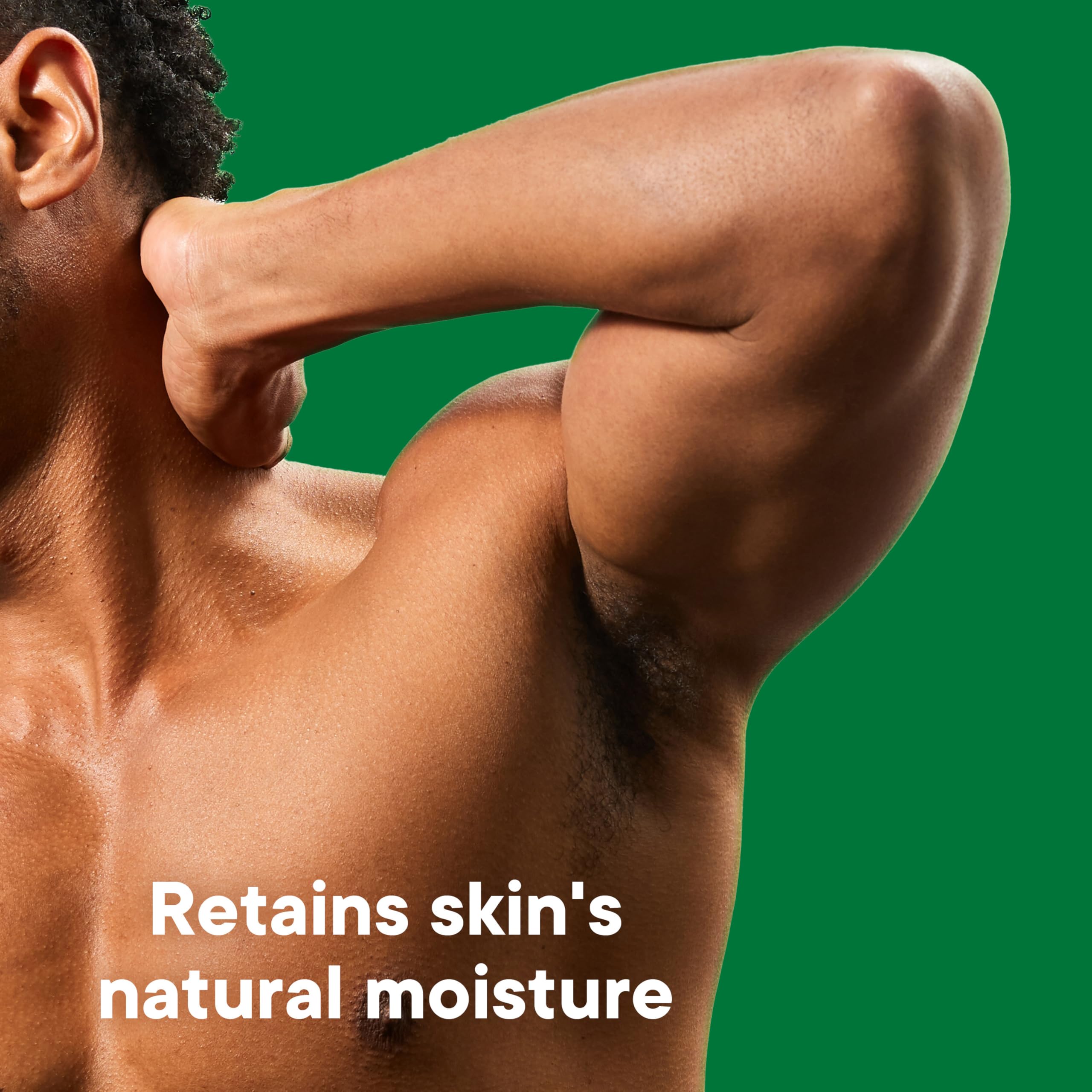 Irish Spring Original Body Wash for Men with cool fresh scent, 3.4 fl oz, skin cleaning agent in a clear bottle