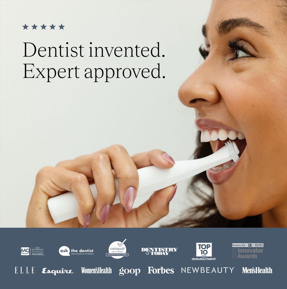 SLATE – Power Dental Flossers on display