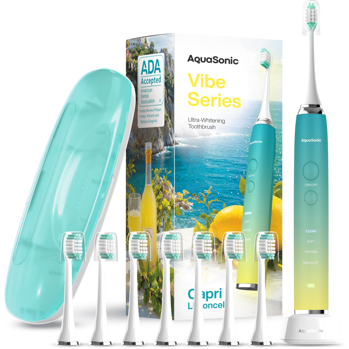 Aquasonic Vibe World Whitening Electric Toothbrush - Aquasonic Official Imagery - 8