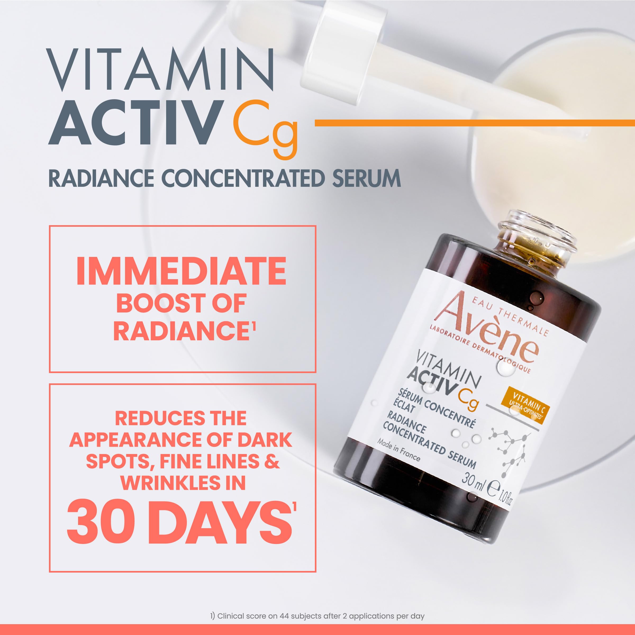 Avène Vitamin Activ Cg Serum Vitamin C Niacinamide 1 fl oz
