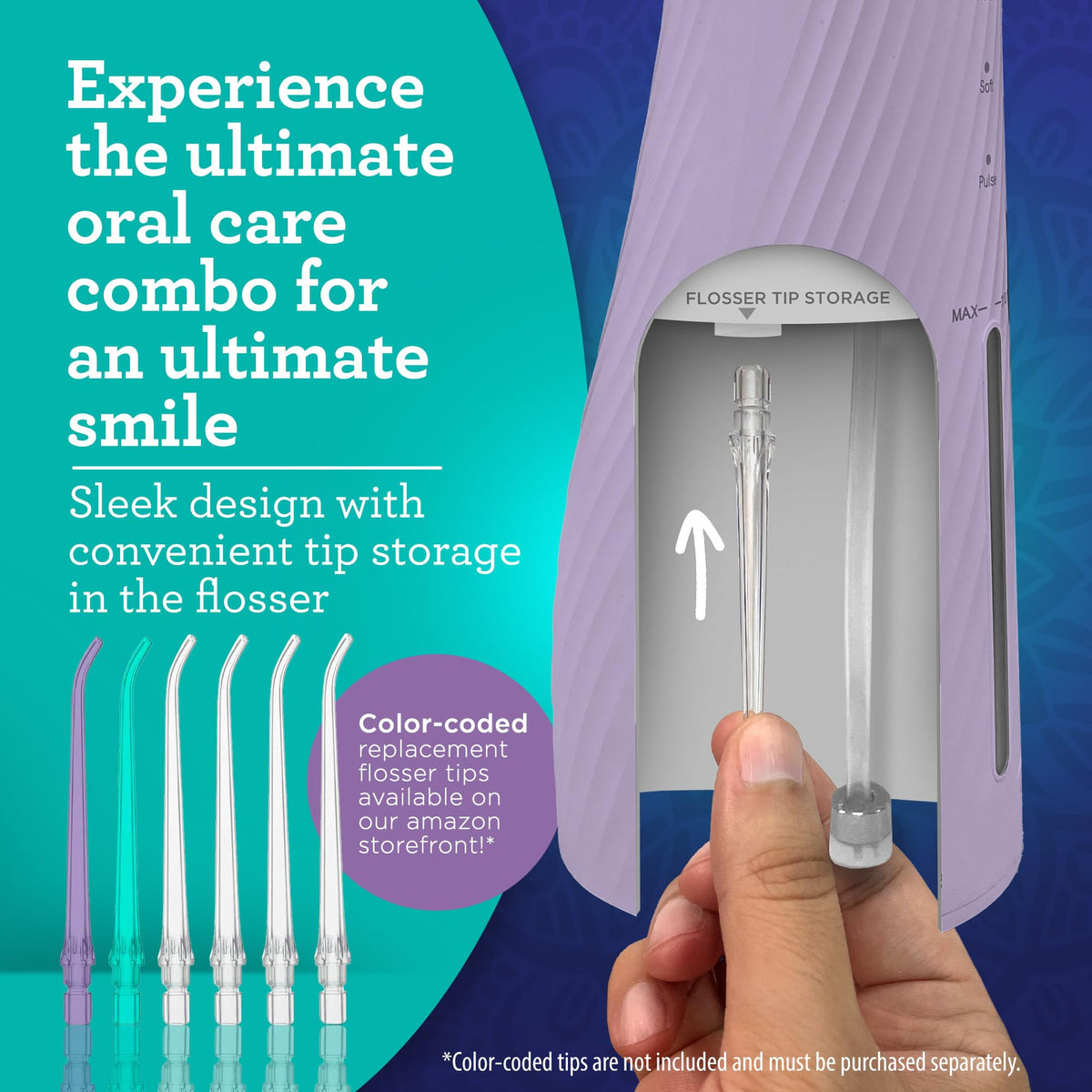 GuruNanda Electric Toothbrush Water Flosser 4 Toothbrush - GuruNanda Official Imagery - 8