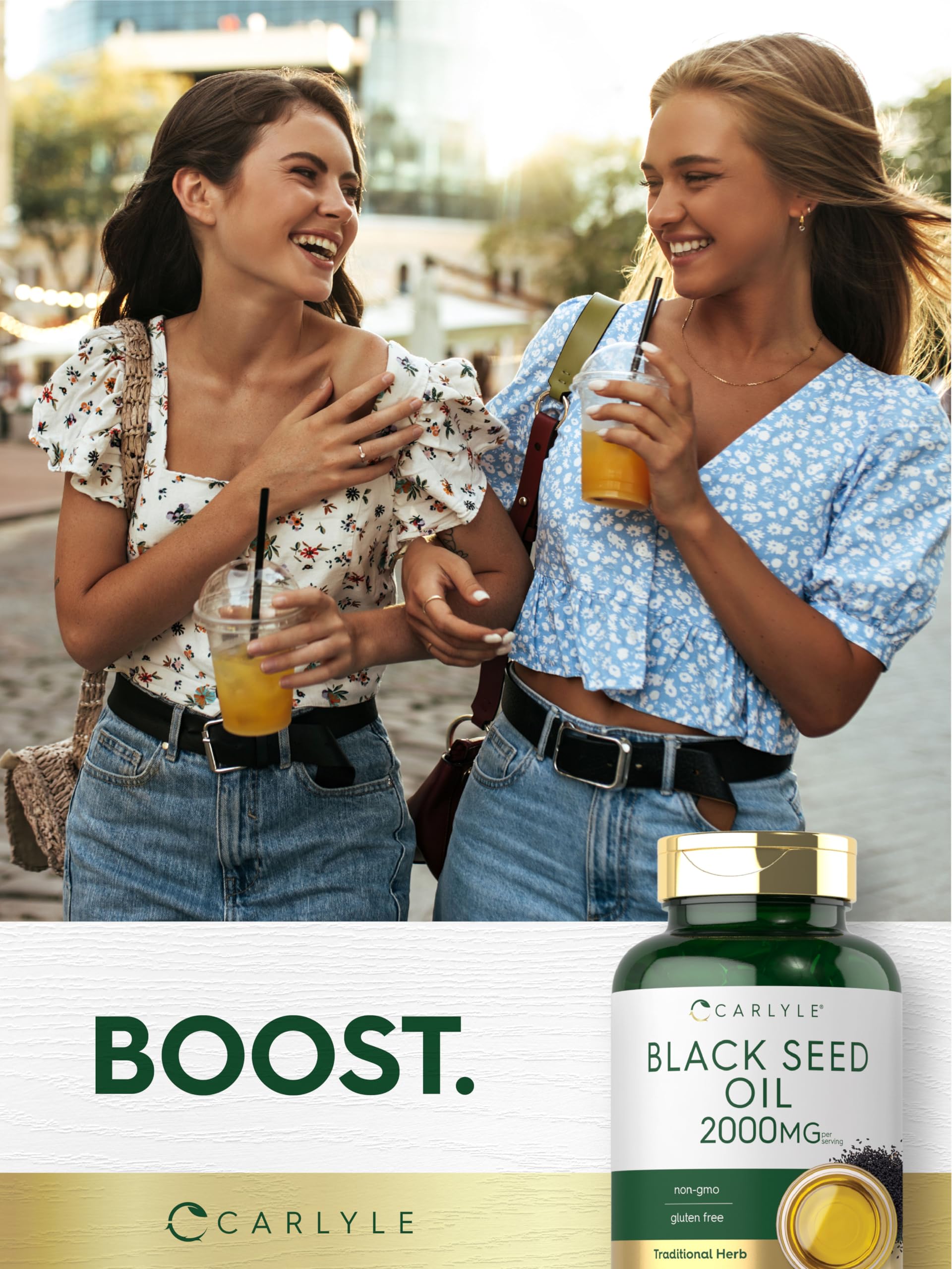Carlyle Black Seed Oil Softgel Capsules | 2000mg | 70 Pills