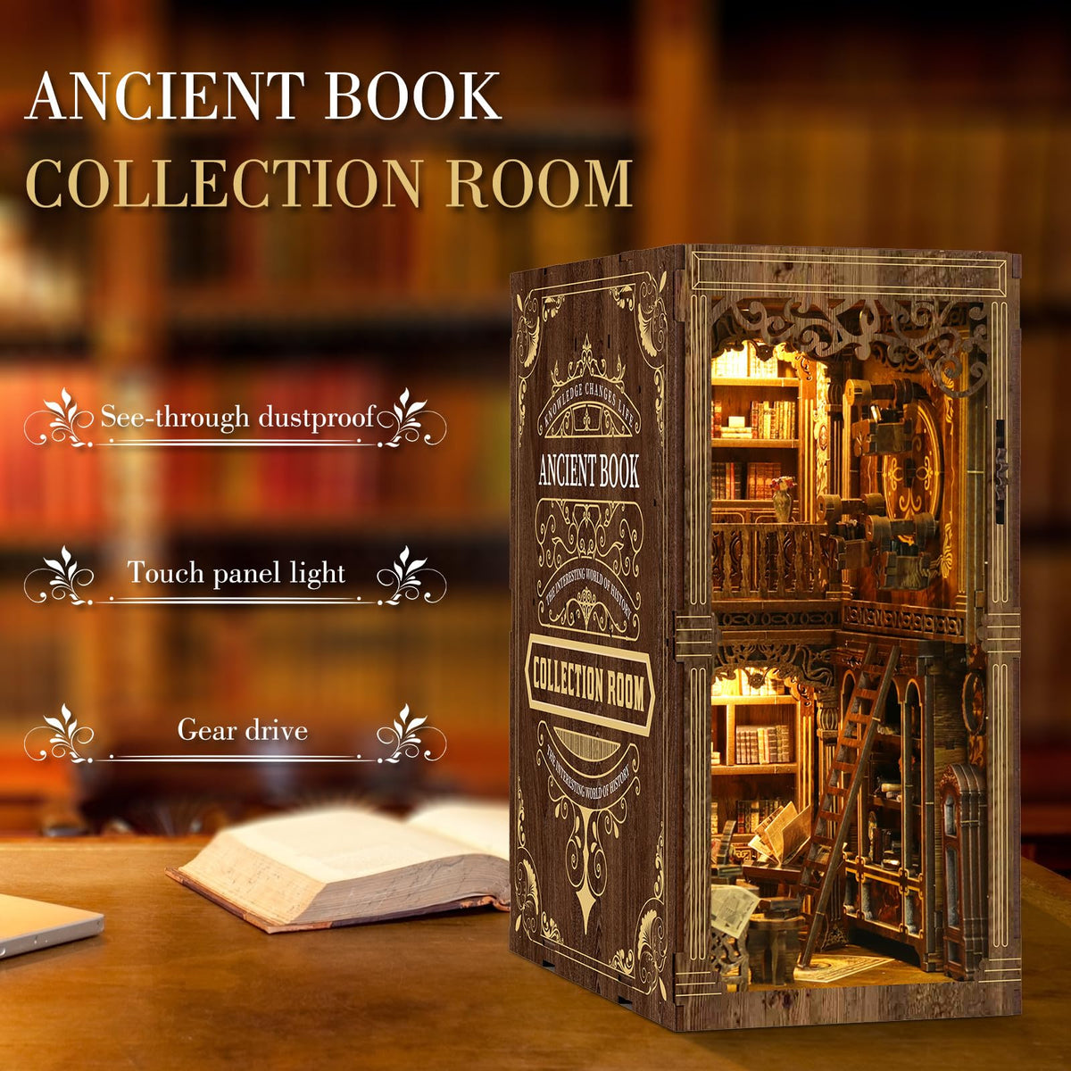 Book Nook Kit - Cuiwos Official Imagery - 4