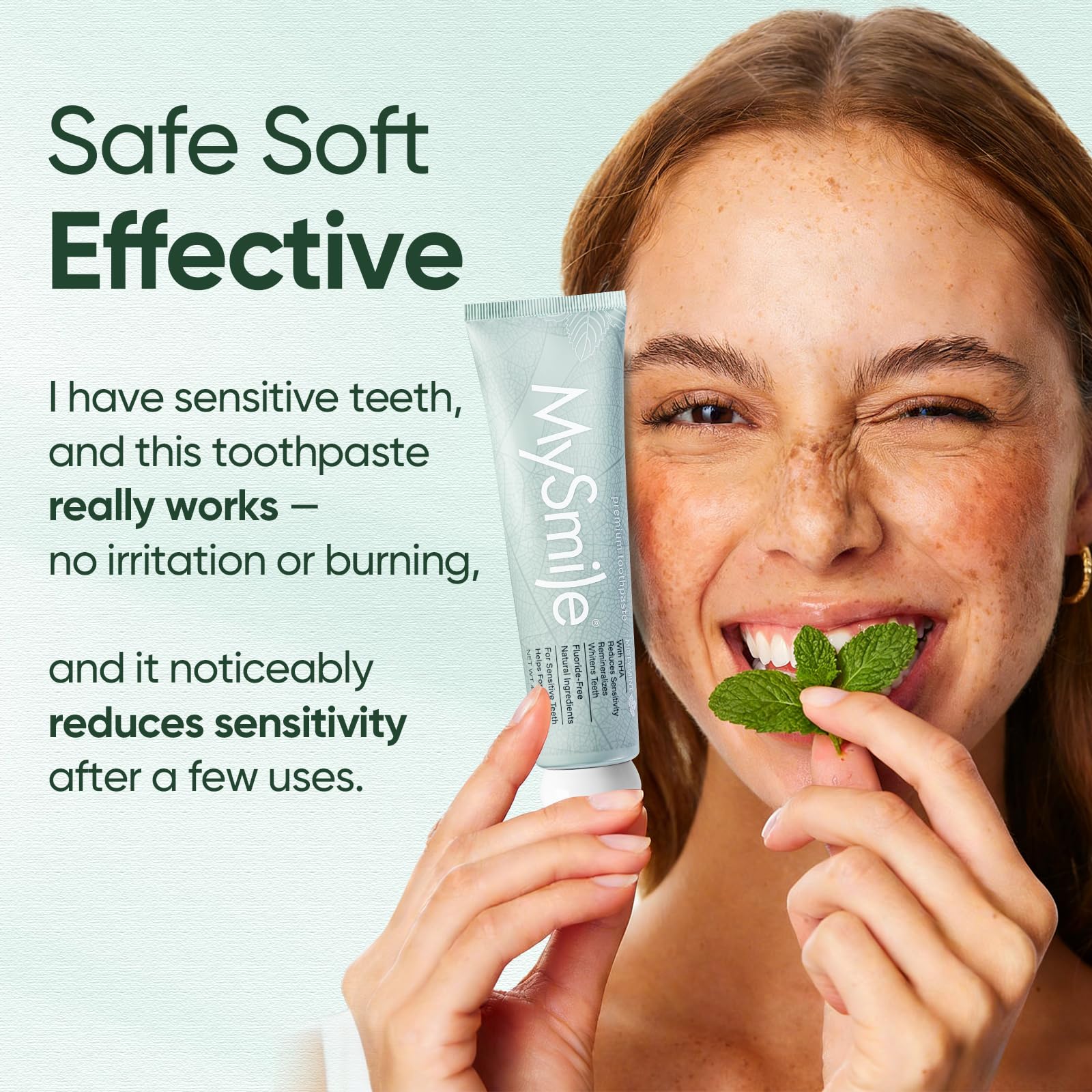 MySmile Nano Hydroxyapatite Toothpaste – Misty Mint 4.2oz