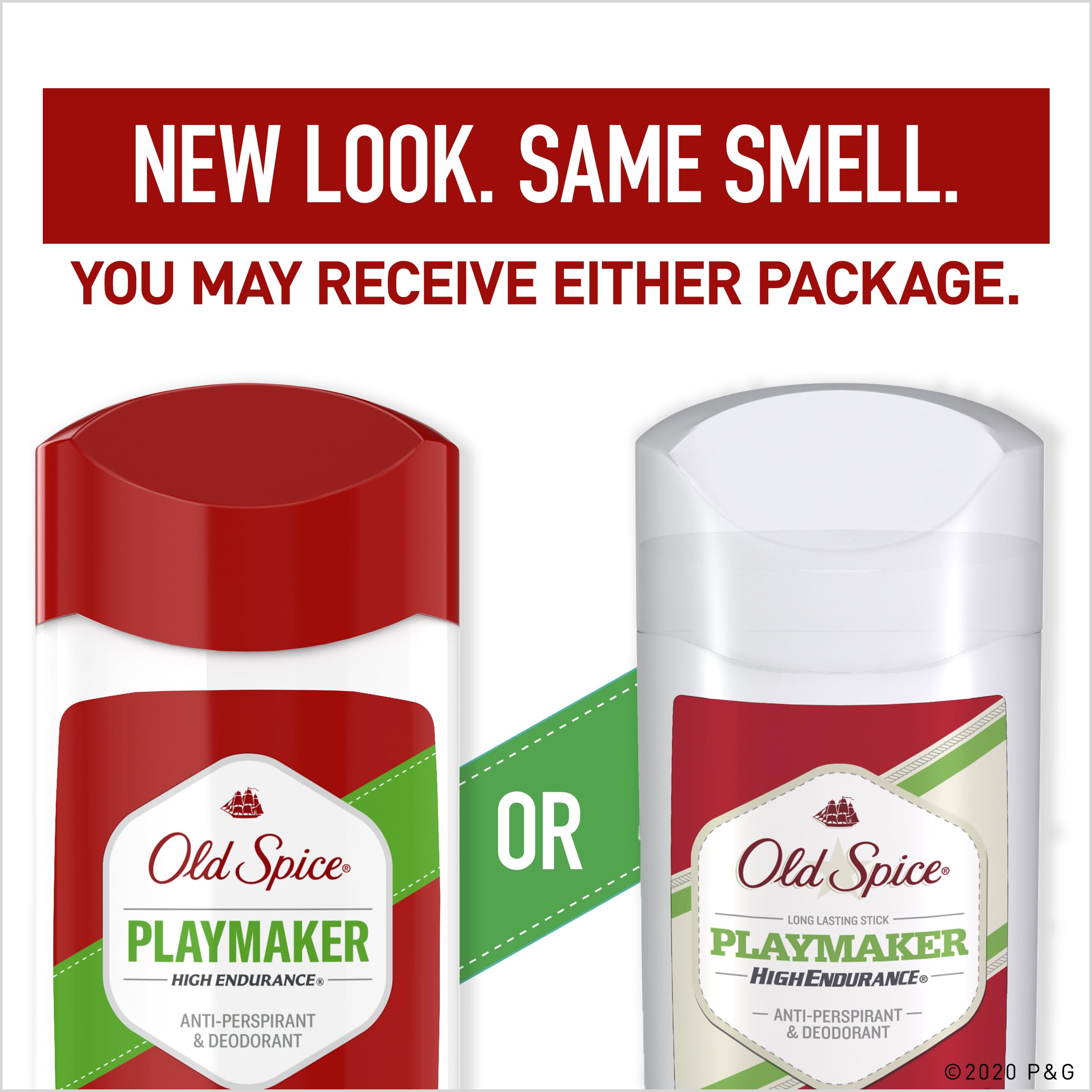 Old Spice High Endurance Anti-Perspirant Deodorant for Men, Playmaker, 3.0 Oz