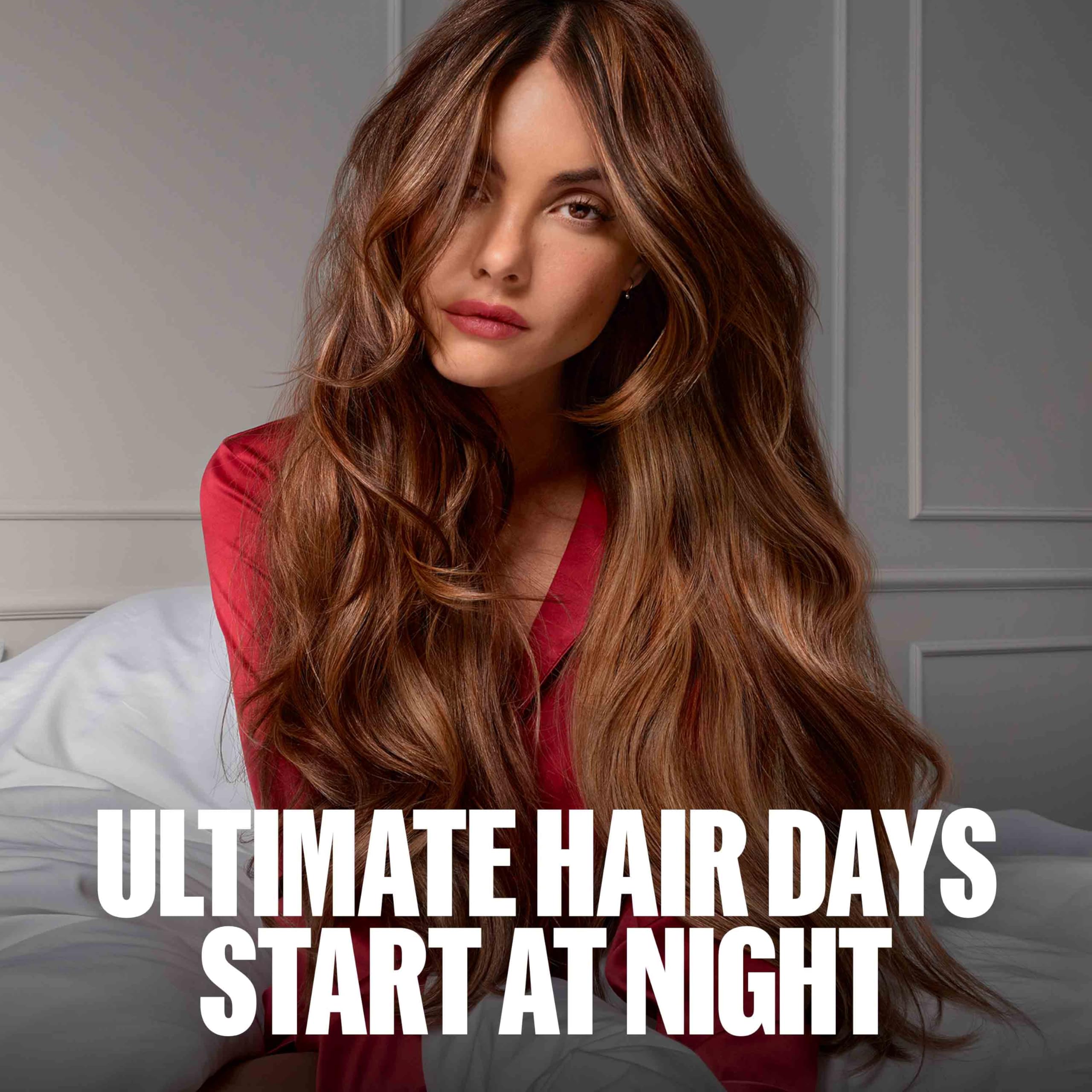Wella Professionals Ultimate Repair Night Serum for hair, showing a sleek bottle with the product label visible.