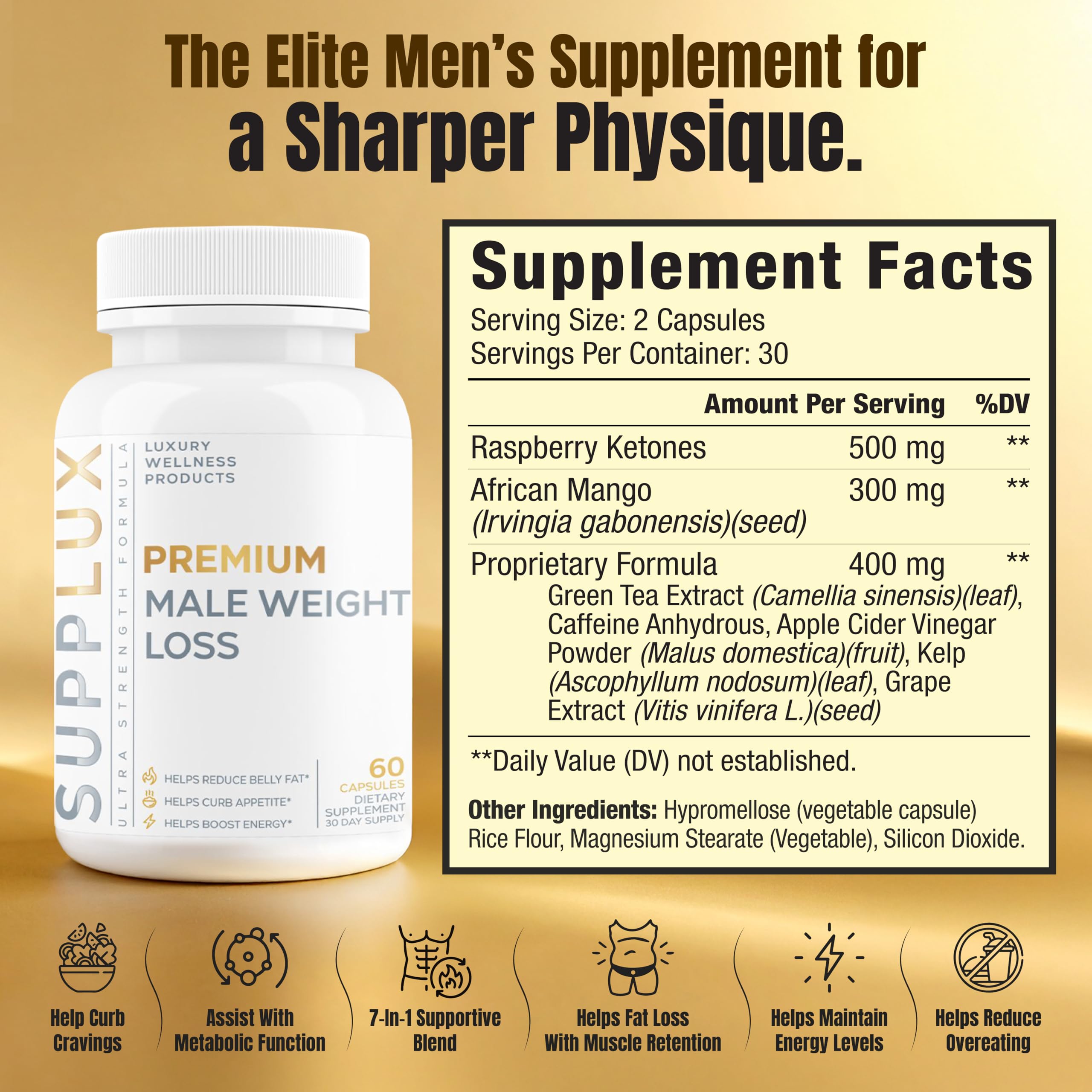 Nutrimend IQ Fat Burner for Men – 60 Capsules