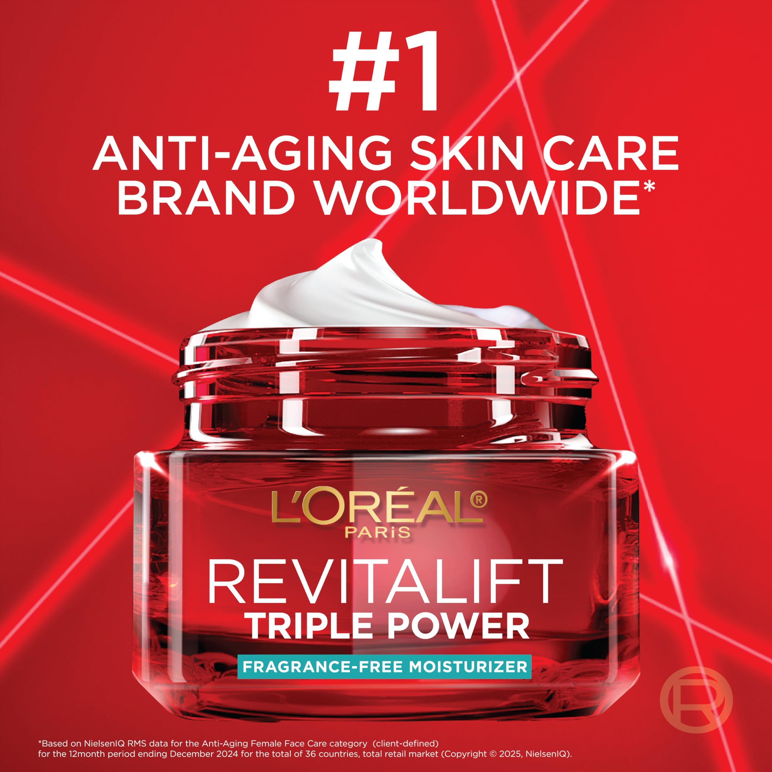 L'Oreal Revitalift Triple Power Moisturizer Retinol HA 2.55oz
