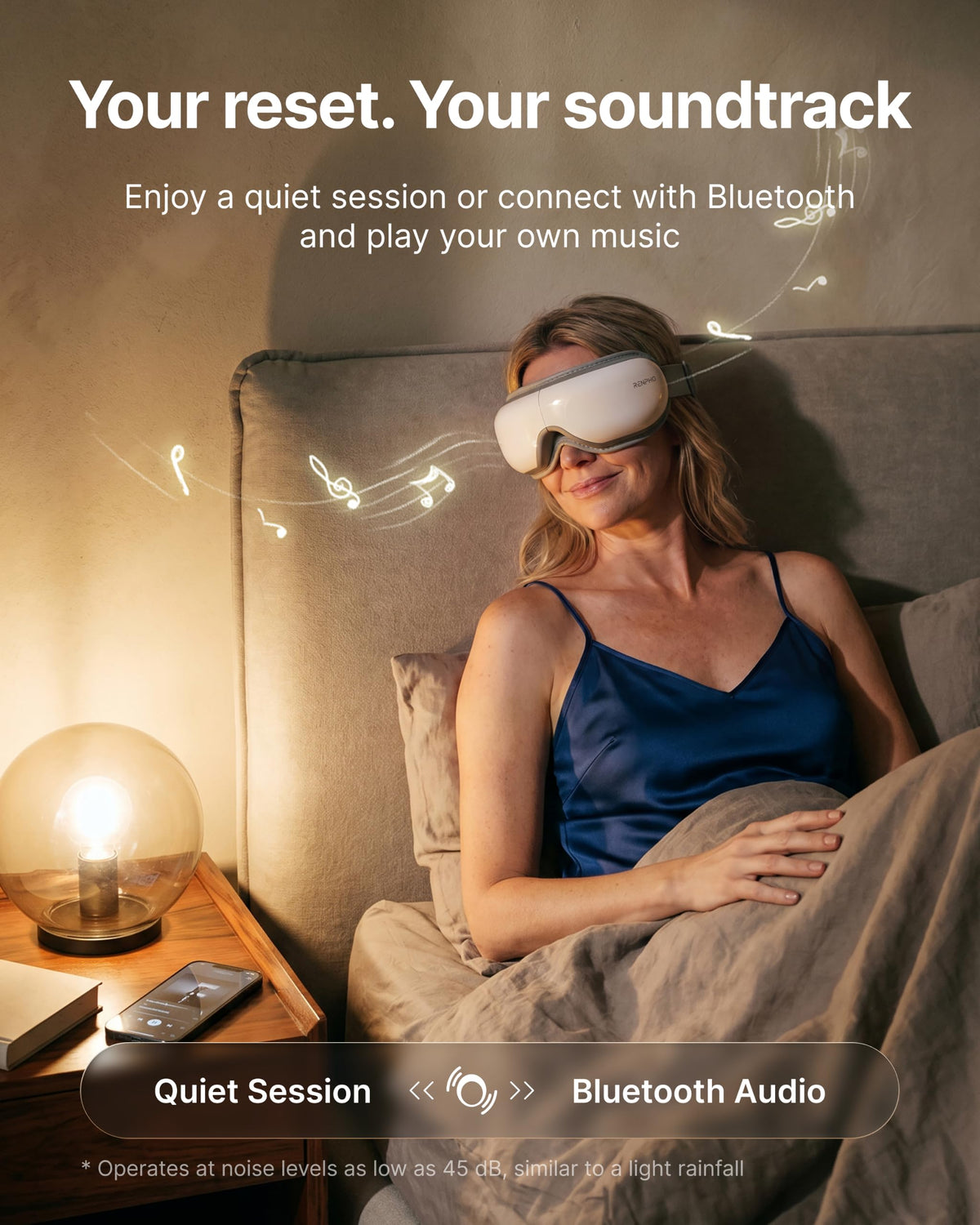 RENPHO Eyeris 1 Eye Massager with Heat Heated Eye Mask Gifts - RENPHO Official Imagery - 6