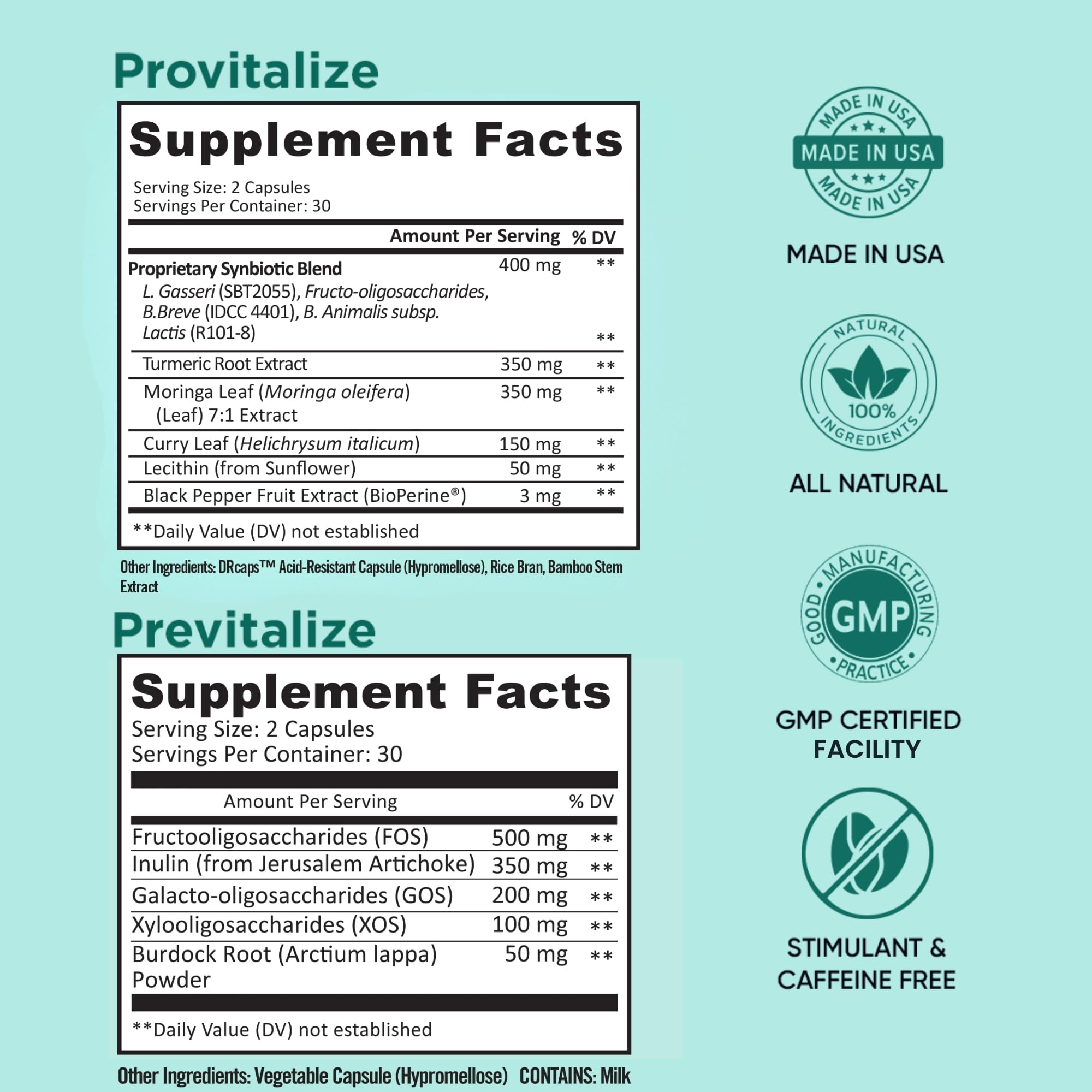 BB Company Slim Gut Bundle Probiotics for Women 30-Day