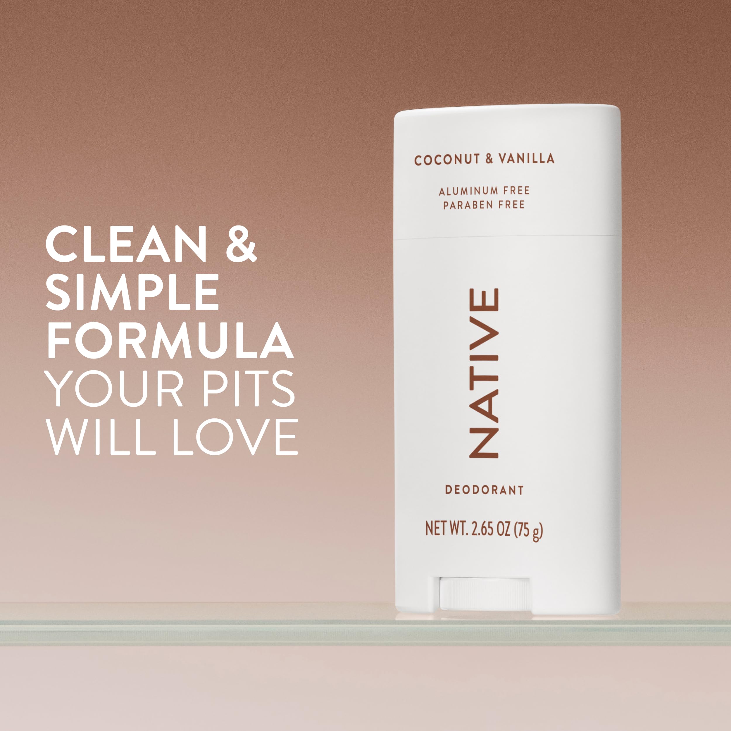 Native Aluminum-Free Deodorant Coconut Vanilla 2.65oz