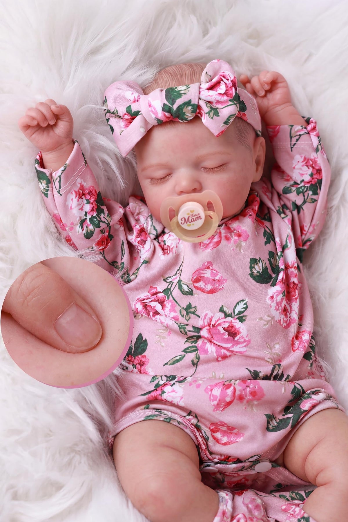 BABESIDE 20 Inch Lifelike Reborn Baby Doll Cuddly Realistic - BABESIDE Official Imagery - 2