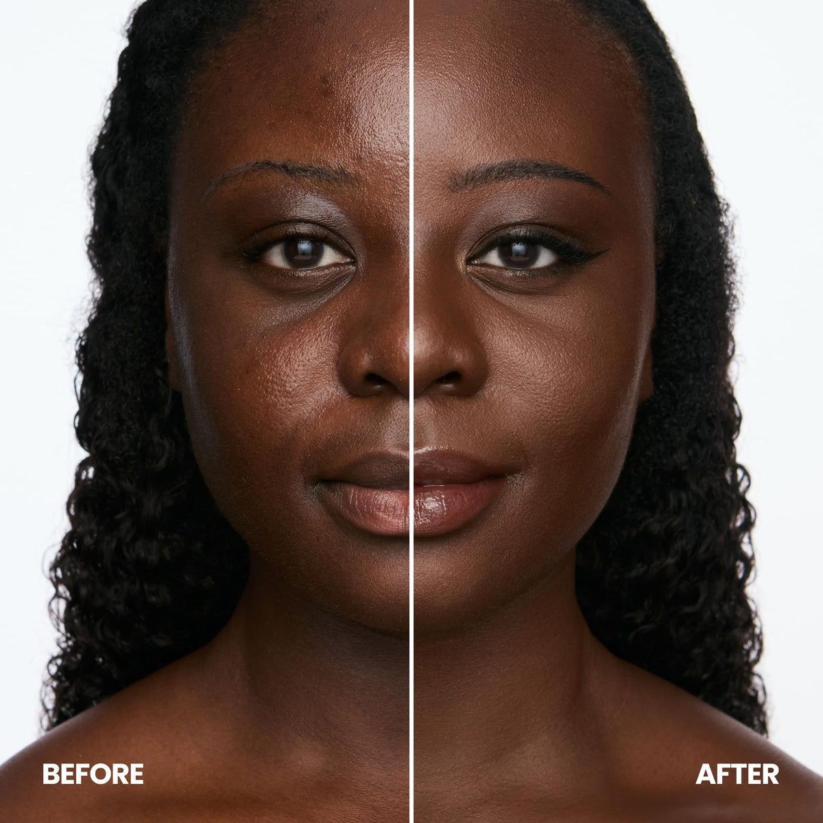 Wonderskin Foundation Serum - Niacinamide + Copper Tri-Peptide, Waterproof – close-up detail in 20 Aura (Deep Cool)
