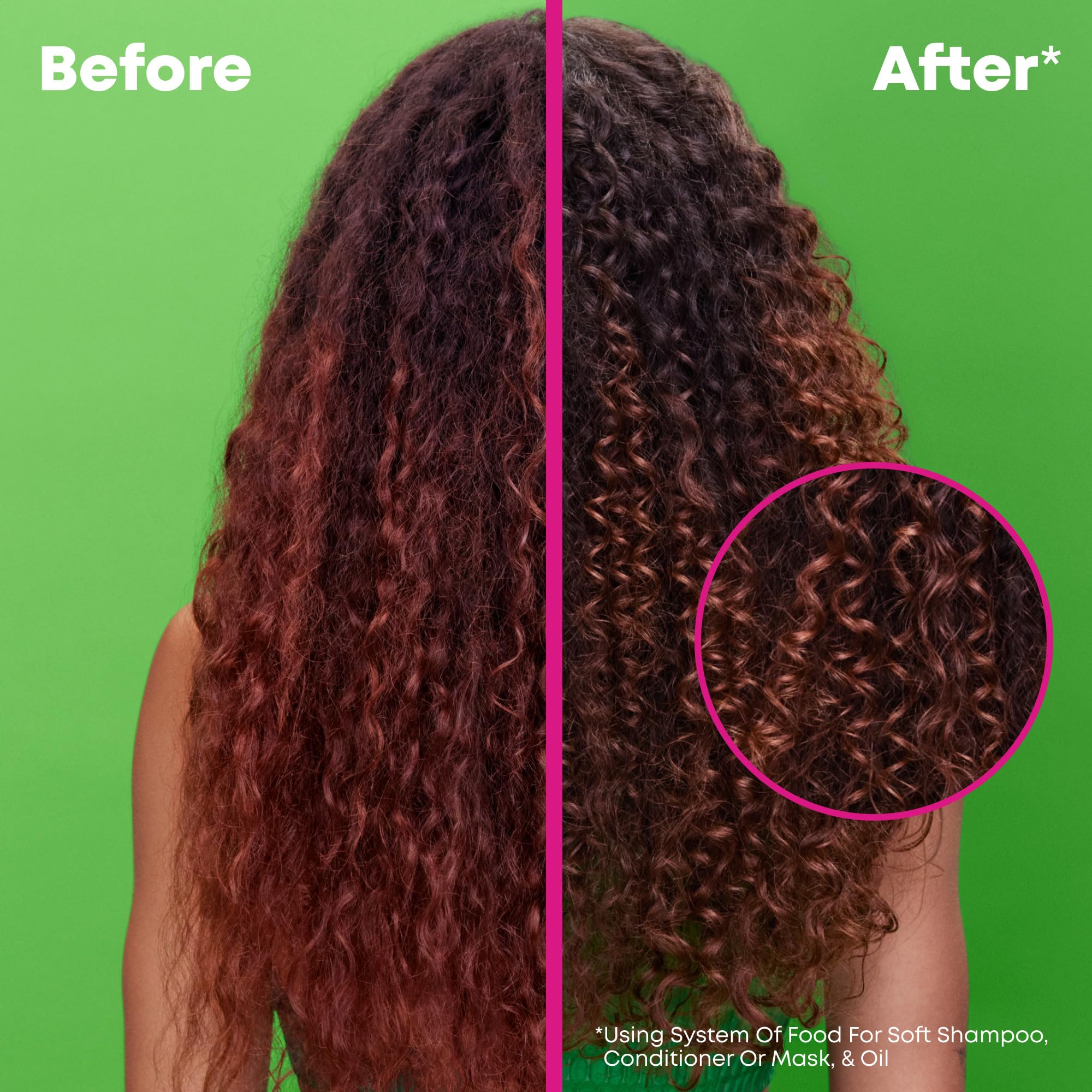 Matrix Food for Soft Hair Serum Oil in a 3 fl oz bottle, designed for dry hair, infused with nourishing ingredients for smooth, shiny hair.