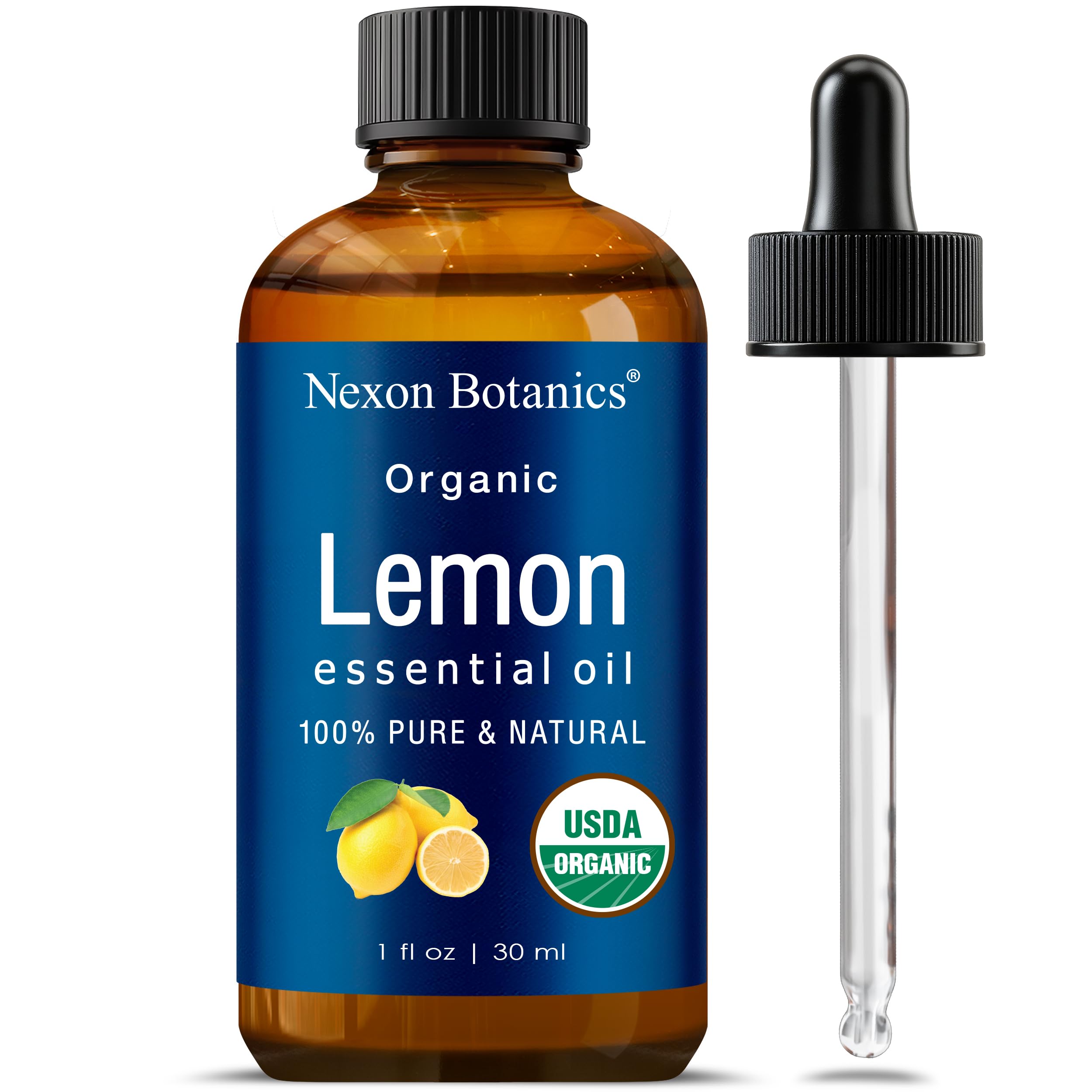 Nexon Botanics Organic Lemon Essential Oil 30ml Pure