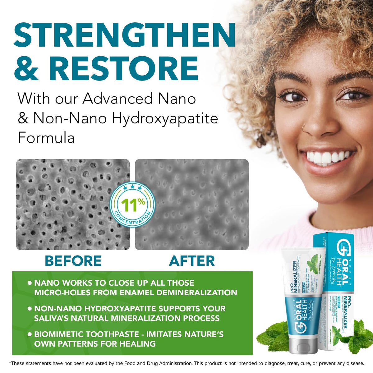Dentist Formulated Oral Health System with Fluoride Free - Great Oral Health Official Imagery - 6