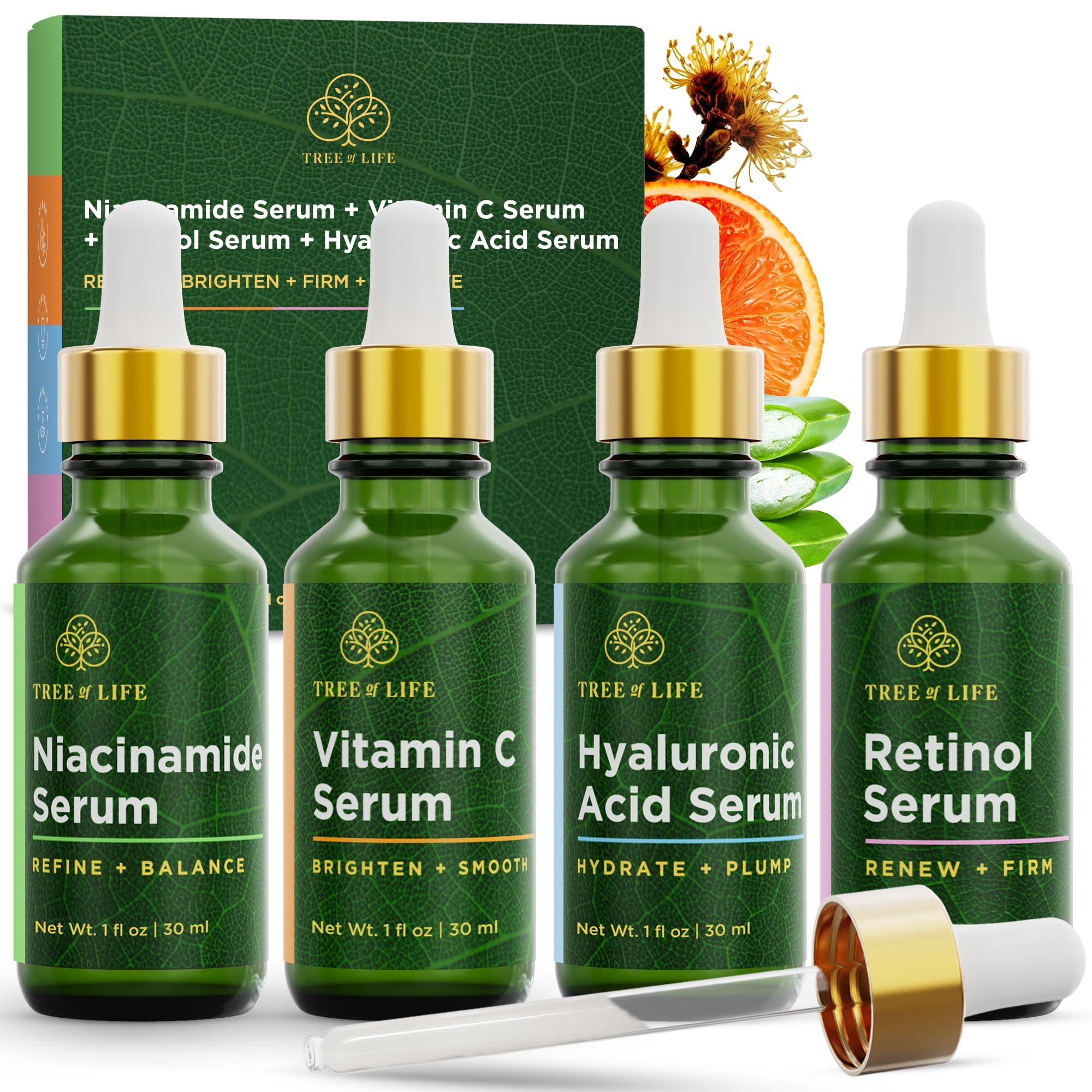 Tree of Life Face Serum Skin Care, Facial Serum for Women and - Product Imagery