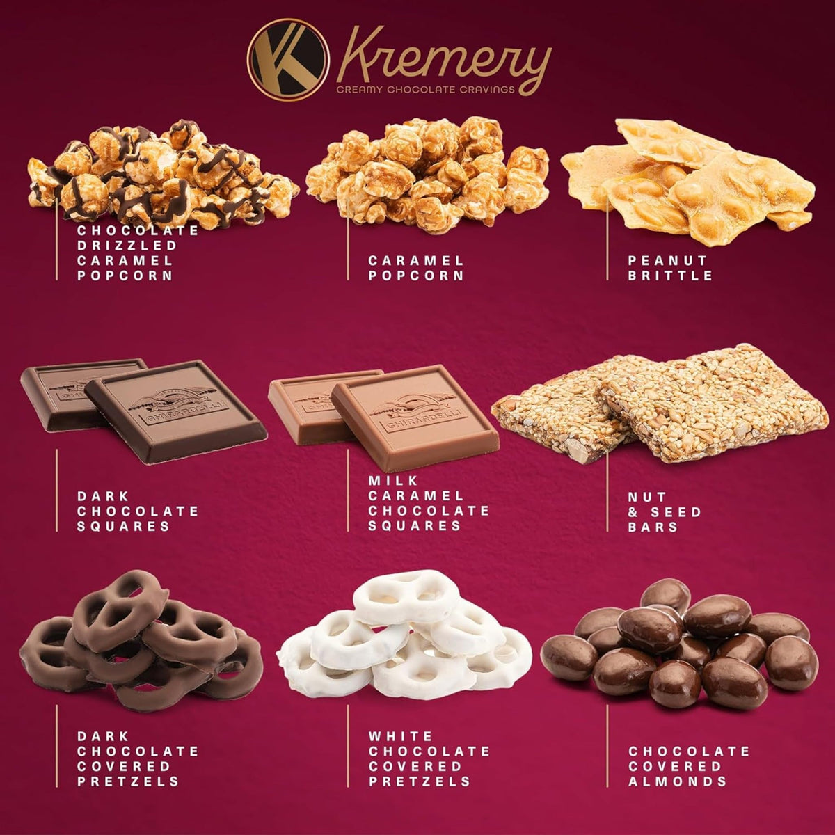 KREMERY Creamy Chocolate Cravings - Nut Cravings Official Imagery - 8