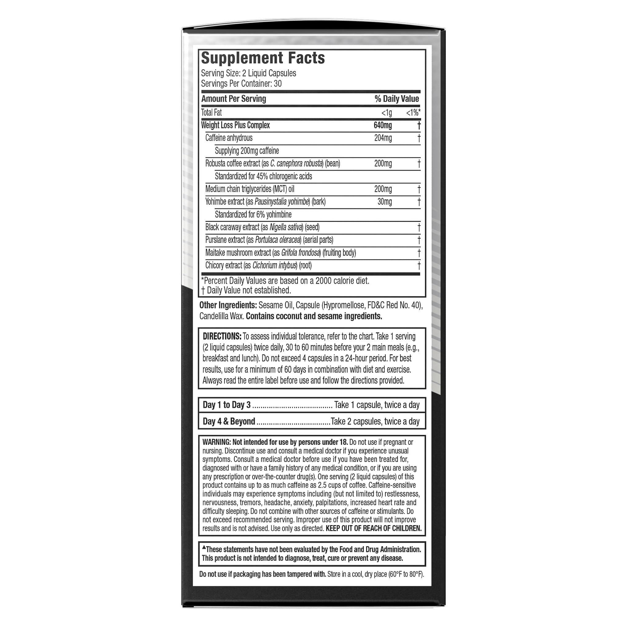 Hydroxycut Advanced, Thermogenic Supplement, 60 Capsules