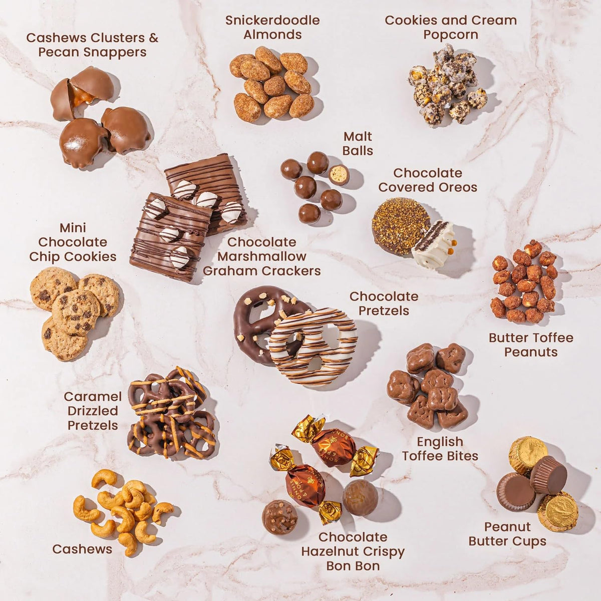 Gift Tower Summer Candy Snack Gift Box Assortment with - BONNIE AND POP Official Imagery - 7