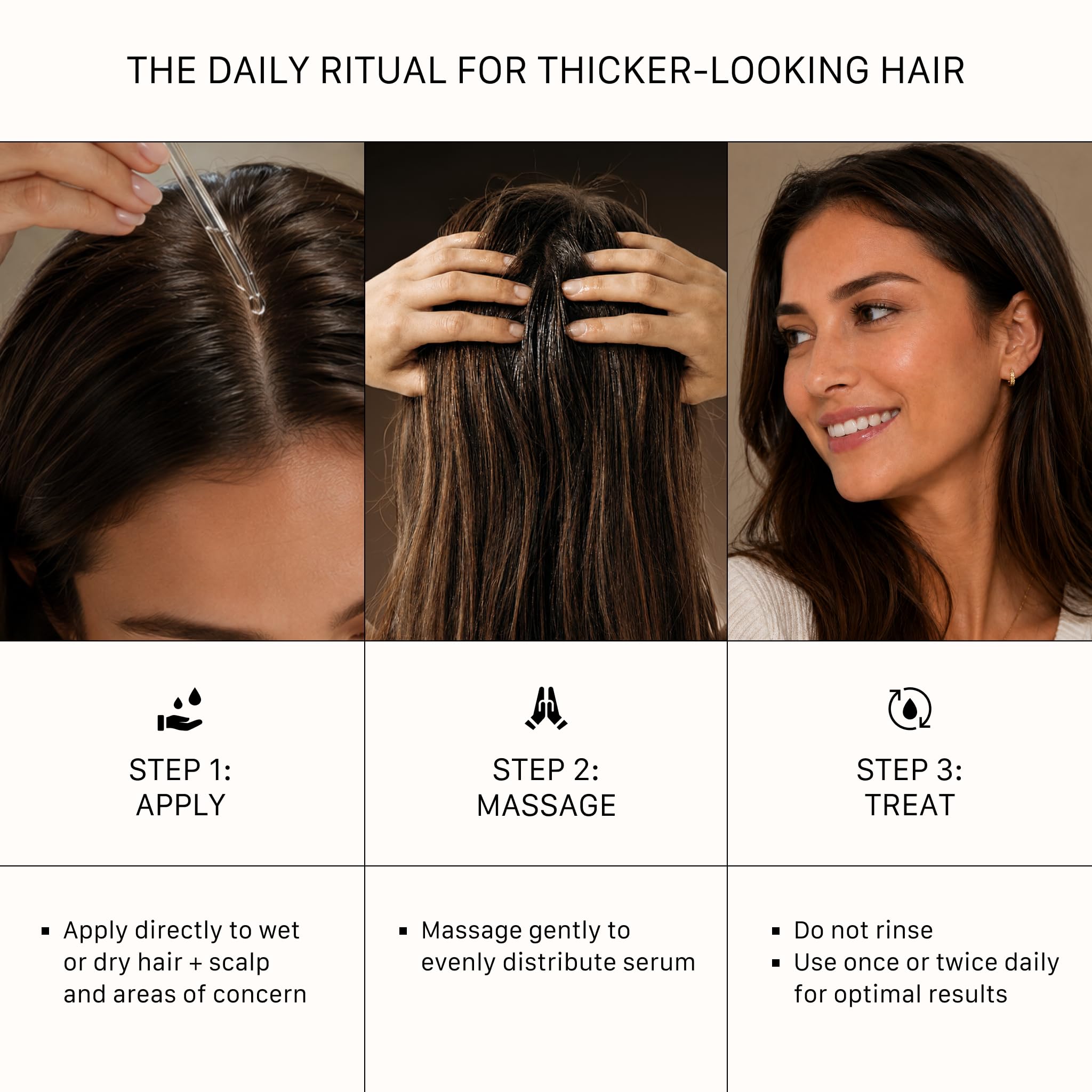 ACTIIV Densifying Hair Serum, water-based topical treatment for hair density, in a 1.8 fl oz bottle, shown in image.