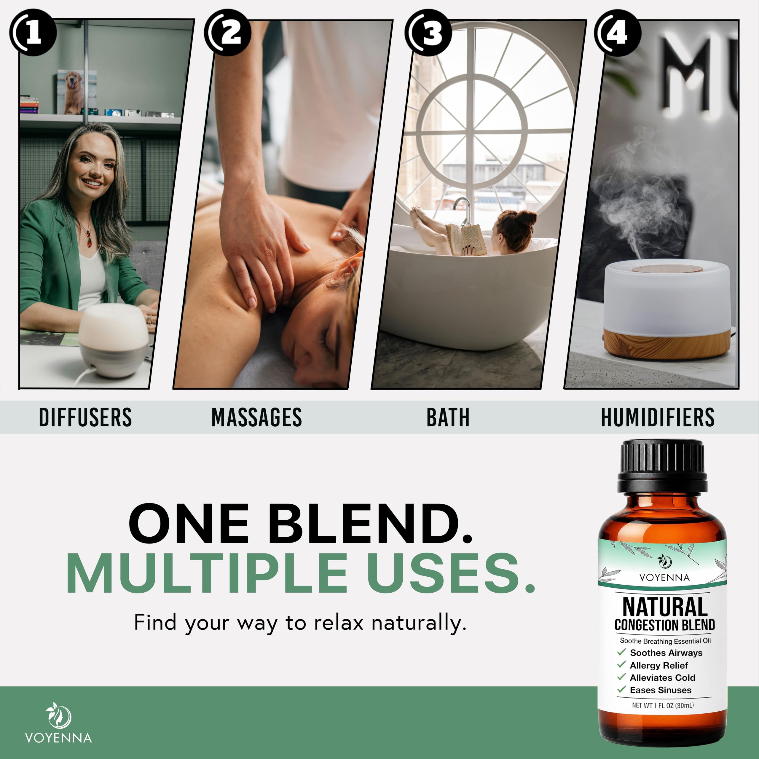 Breathe Essential Oil Blend – Eucalyptus & Peppermint