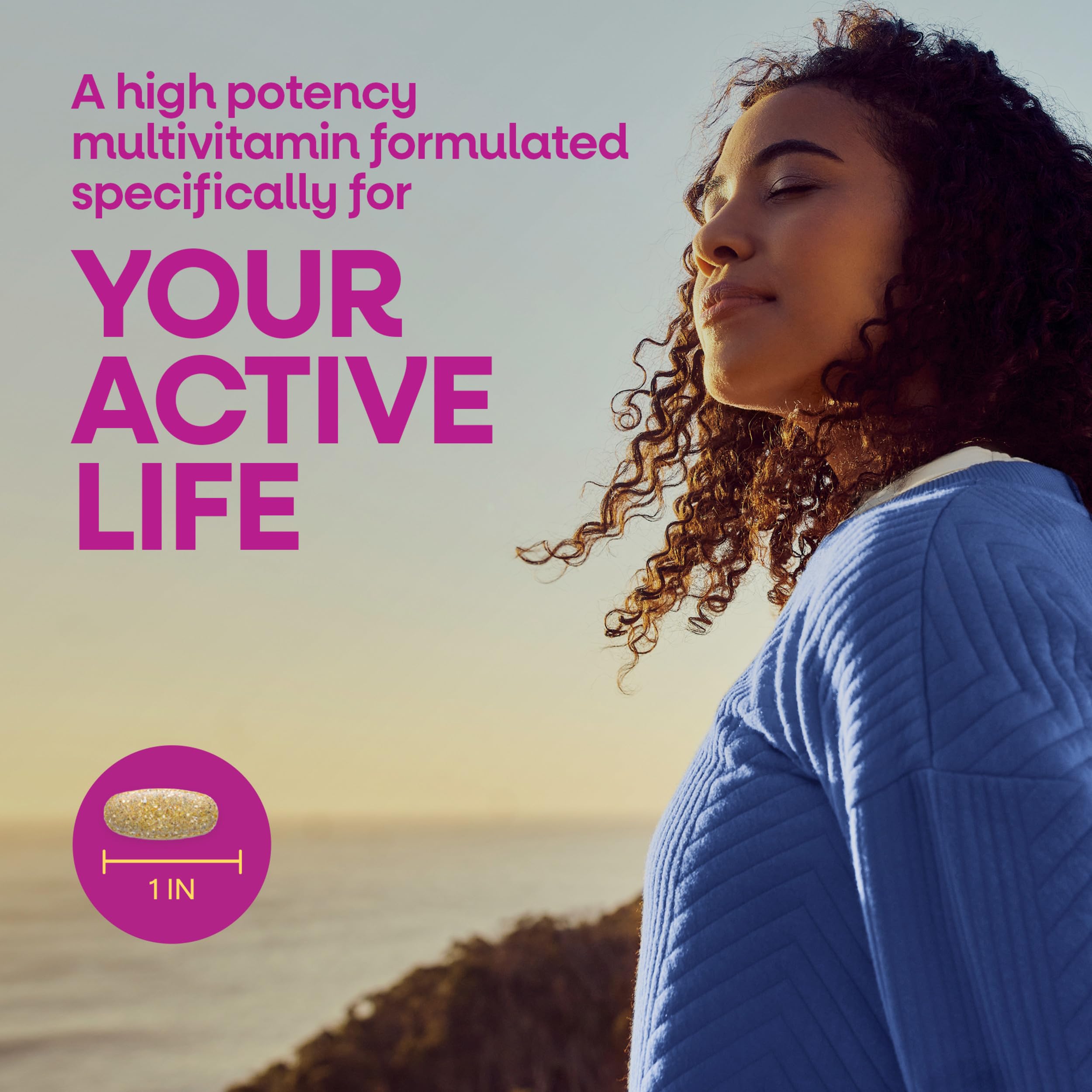 Nature's Way Alive! Women's Ultra Multivitamin bottle with 60 high-potency vitamin tablets on a white background.