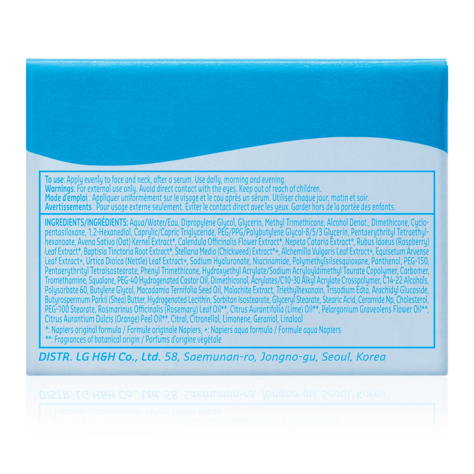belif Aqua Bomb Niacinamide moisturizer in 50ml jar, lightweight K-Beauty skin moisturizer with hydrating and brightening benefits