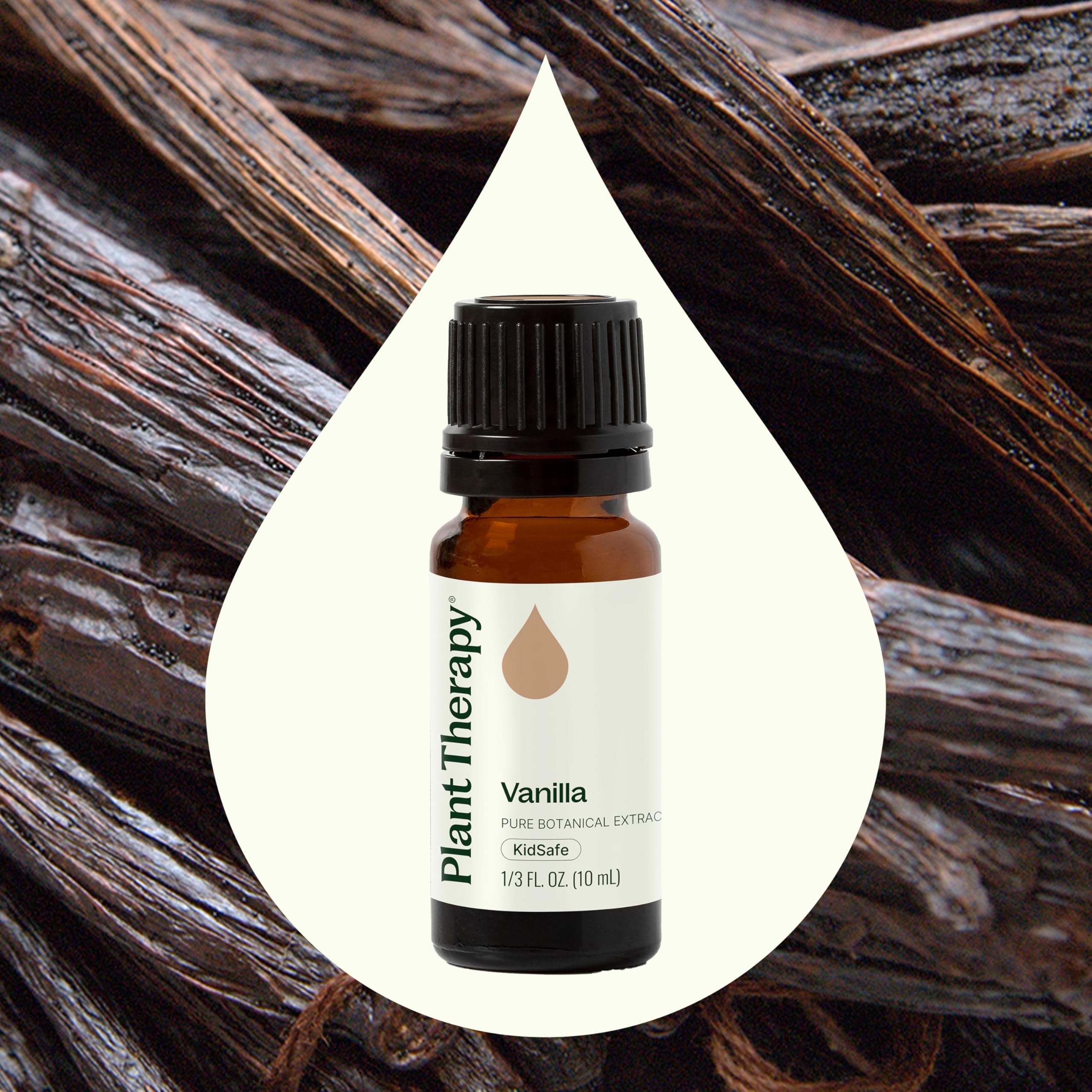 Plant Therapy Vanilla Botanical Extract, 10 mL (1/3 oz), Pure Extract