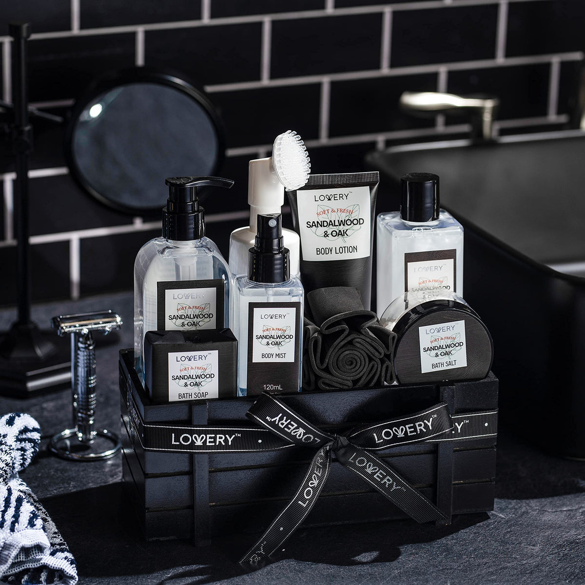 Birthday Gifts Spa Kit for Men - LOVERY Official Imagery - 8