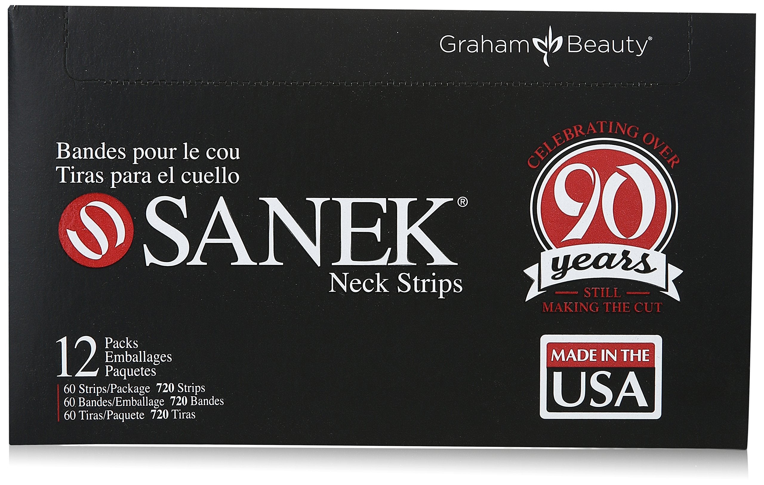Sanek Display Neck Strips, 60 Count, Pack of 12 - Product Imagery