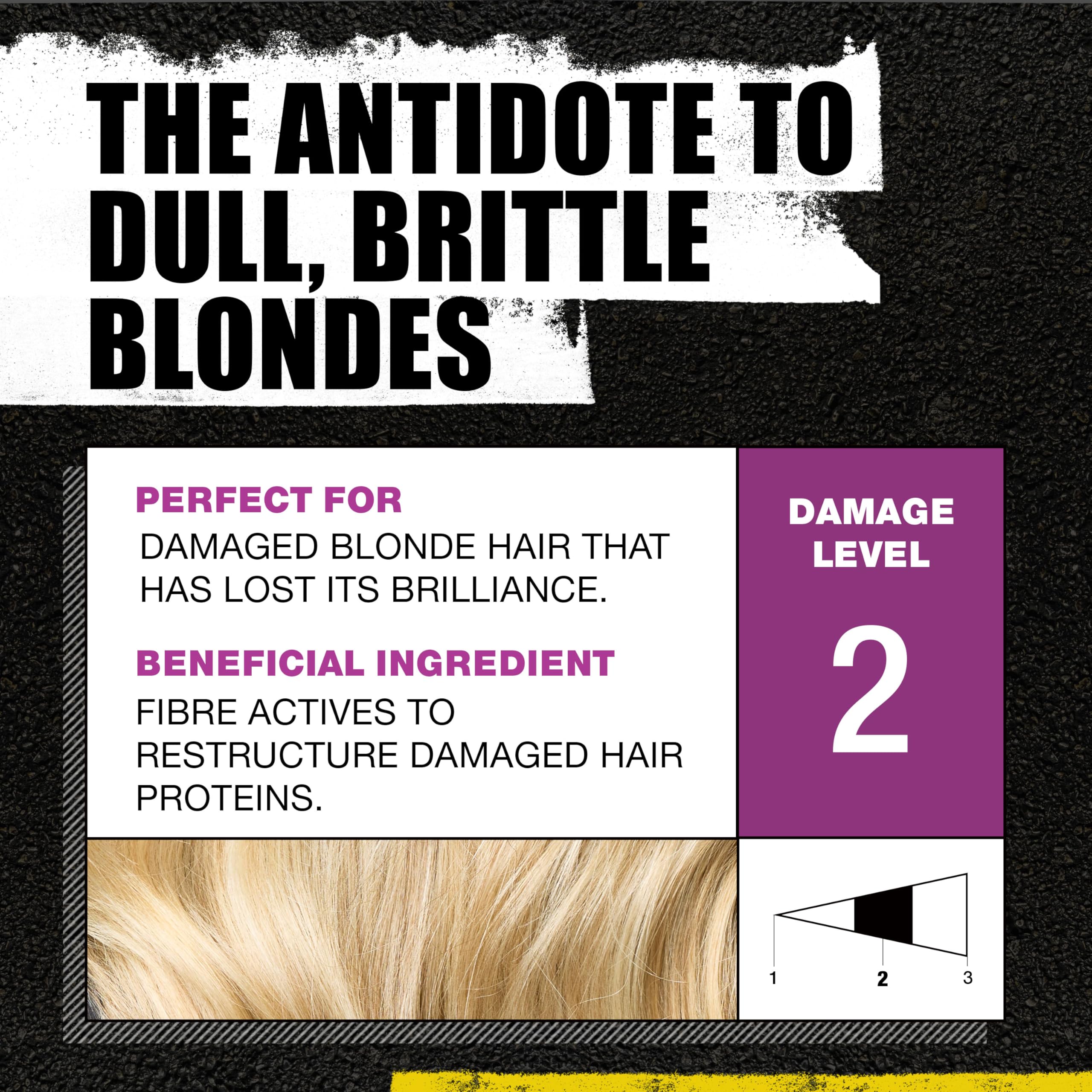Bed Head by TIGI Dumb Blonde Restoring Shampoo and Conditioner Duo for Damaged Blonde Hair, 25.36 fl oz