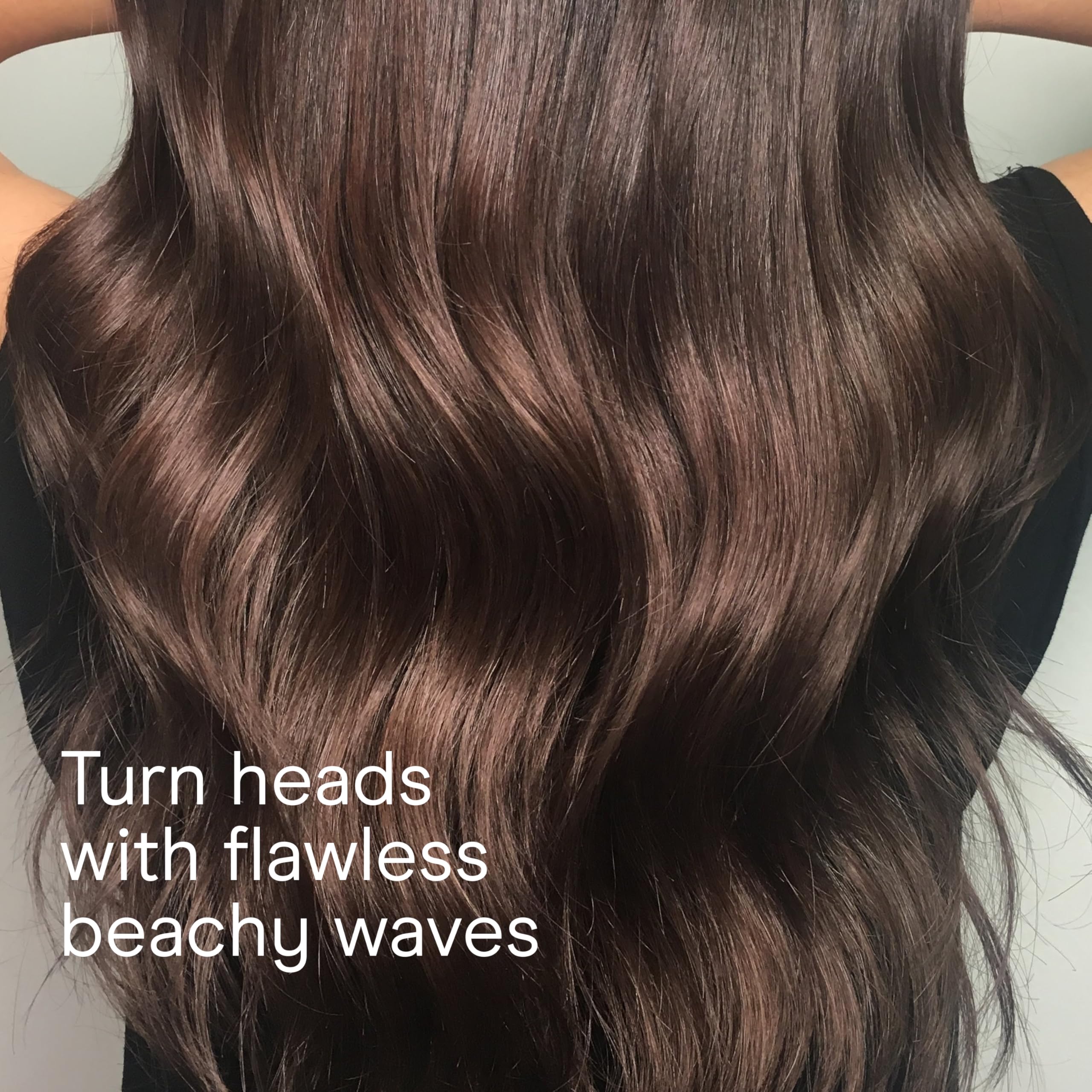 Conair Double Ceramic Tapered Curling Wand, Hair Wand Tapers 1¼ Inch to ¾ Inch to Produce Beachy Waves, 30 Heat Settings, For All Hair Types and Textures, White