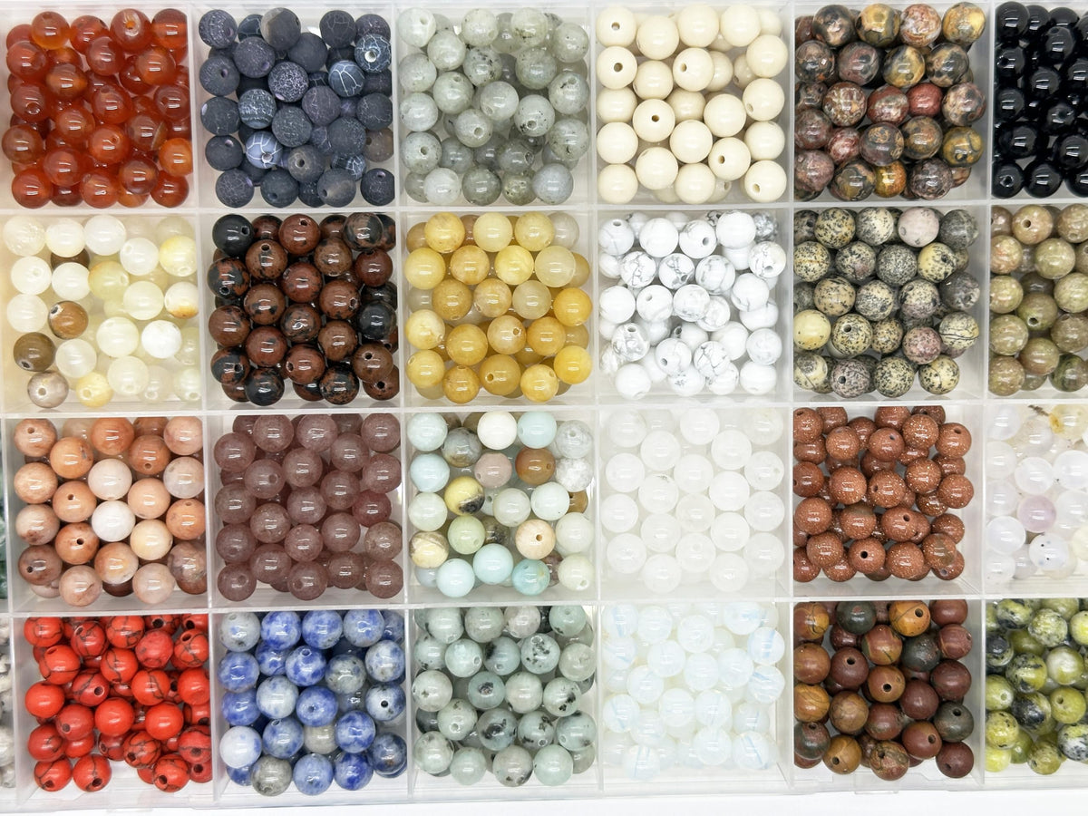 1120pcs 6mm Natural Gemstone Beads Loose Gemstone for - Yephac Official Imagery - 5