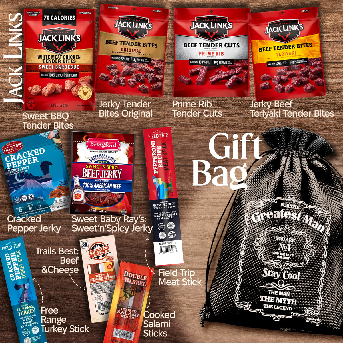 Jerky Gift Baskets For Men - Cheshire Gifts Official Imagery - 3