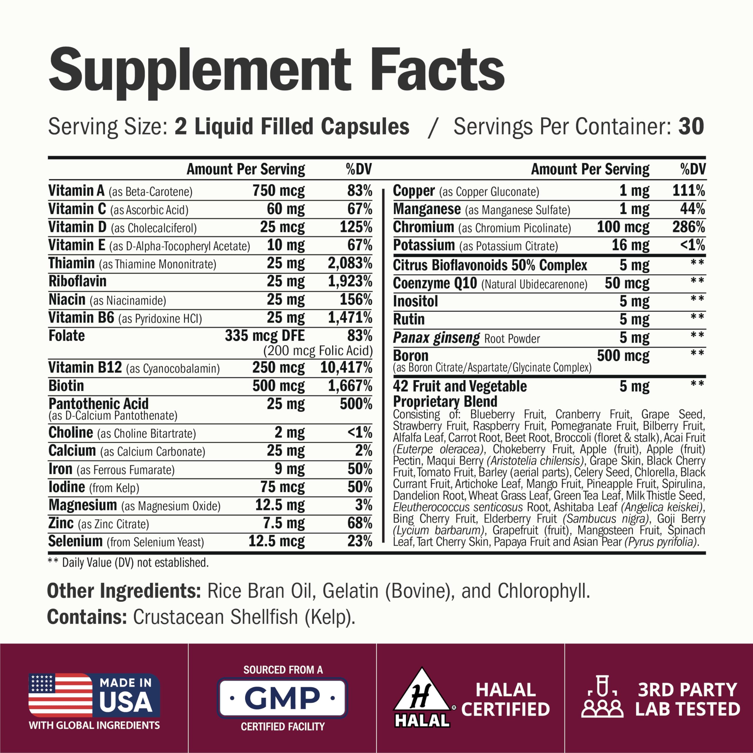 Vimerson Health Women's Multivitamin – Energy & Focus
