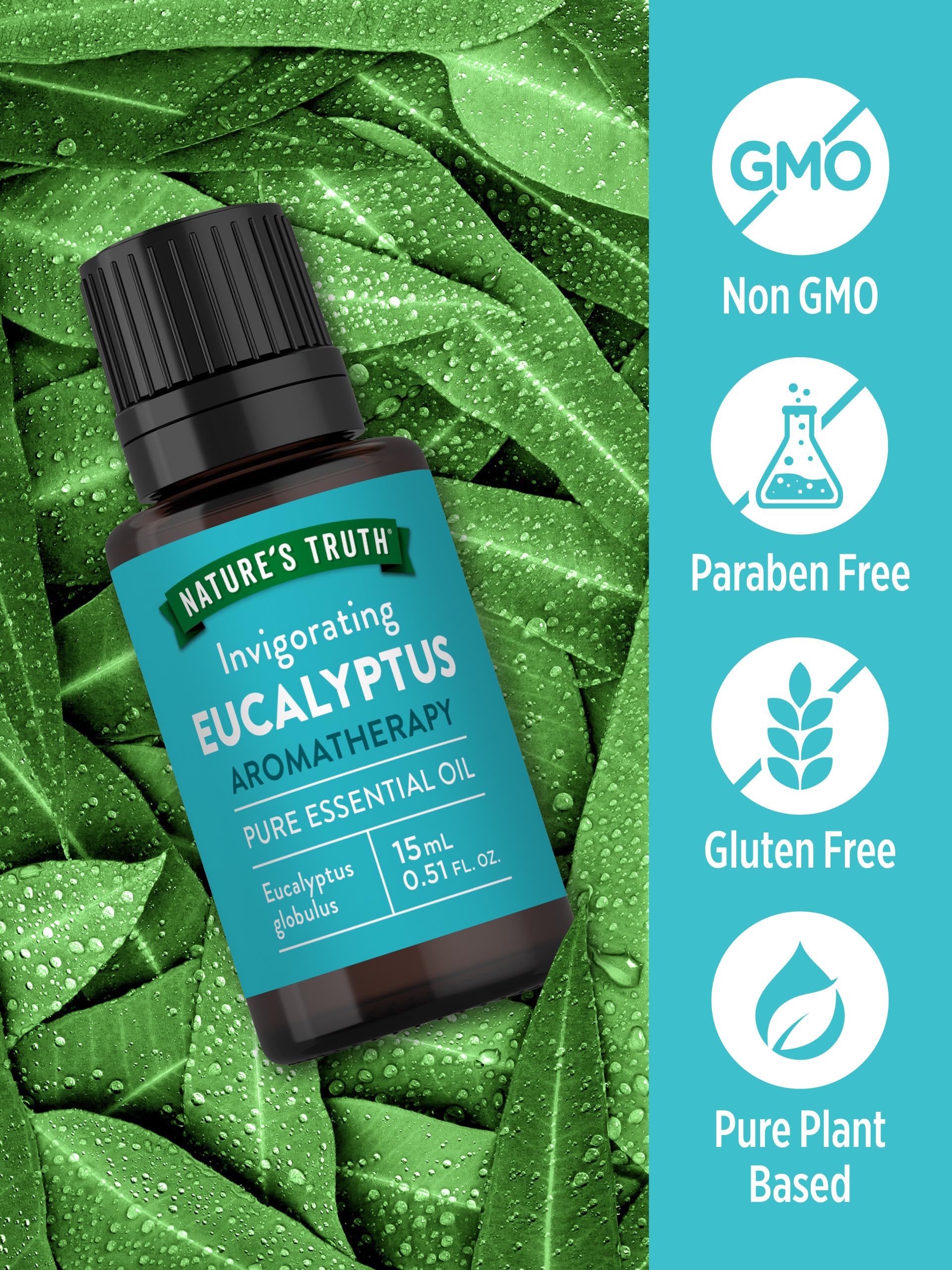 Nature's Truth Eucalyptus Essential Oil | 15 mL