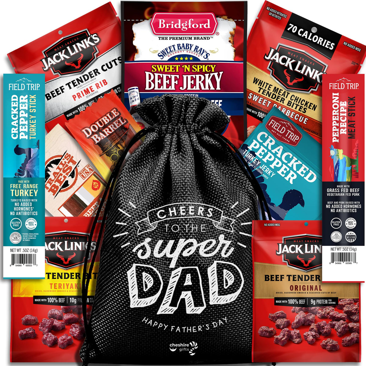 Jerky Gift Baskets For Men - Cheshire Gifts Official Imagery - 8