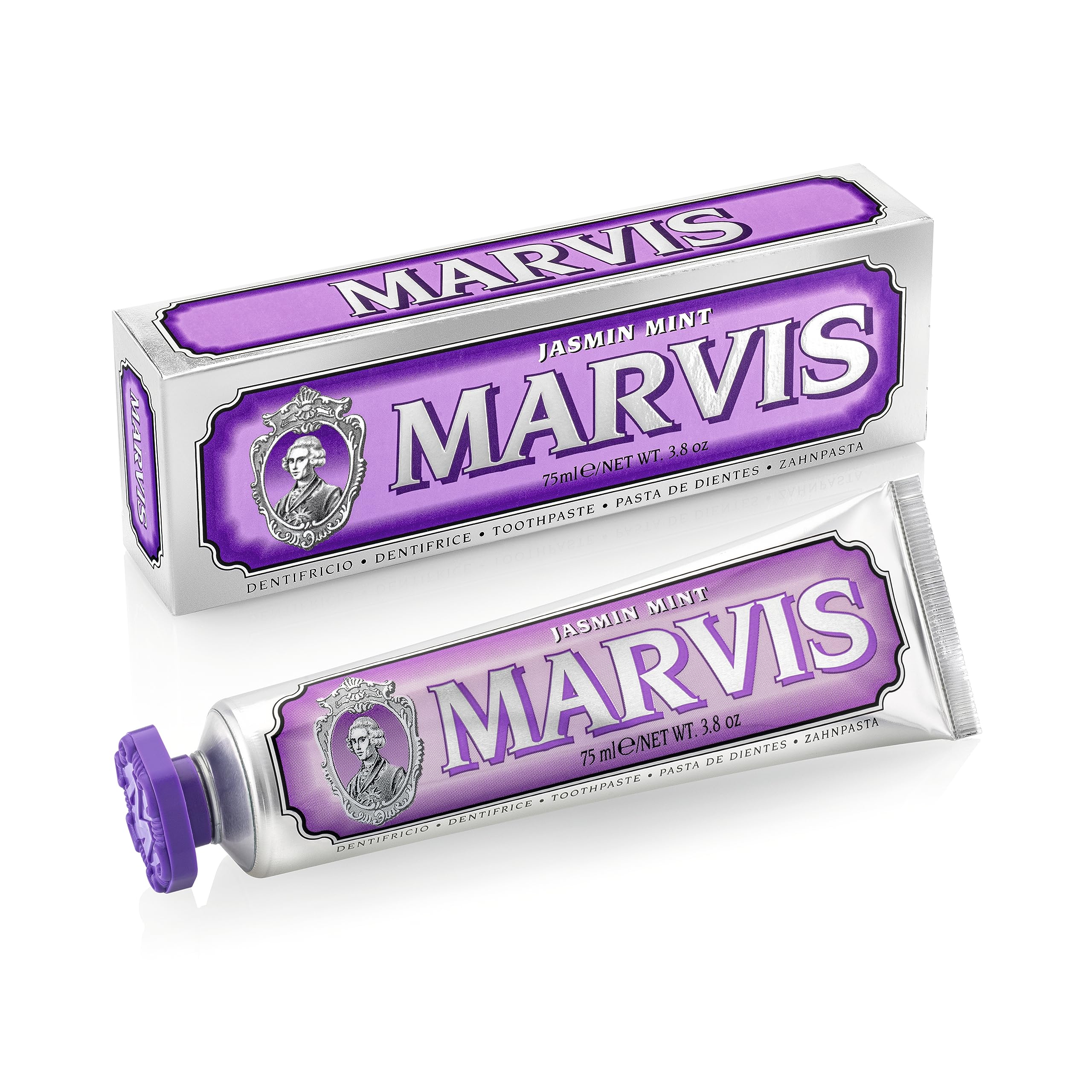 Marvis Jasmin Mint Toothpaste - Product Imagery