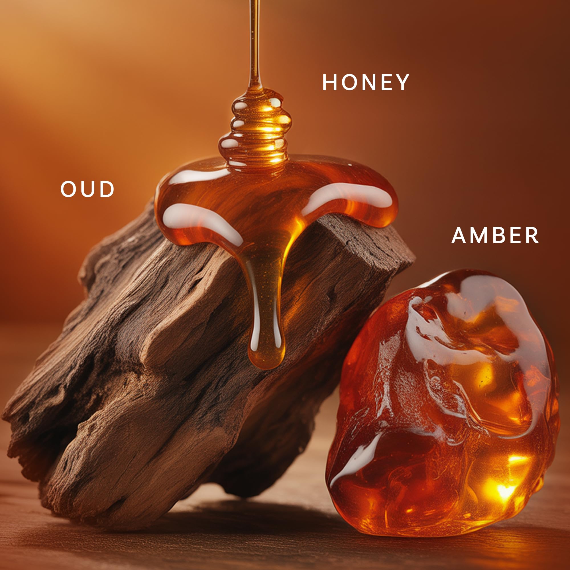 Bella Vita Luxury Honey Oud EDP 100ml personal fragrance for men and women, featuring a luxurious honey and oud scent.