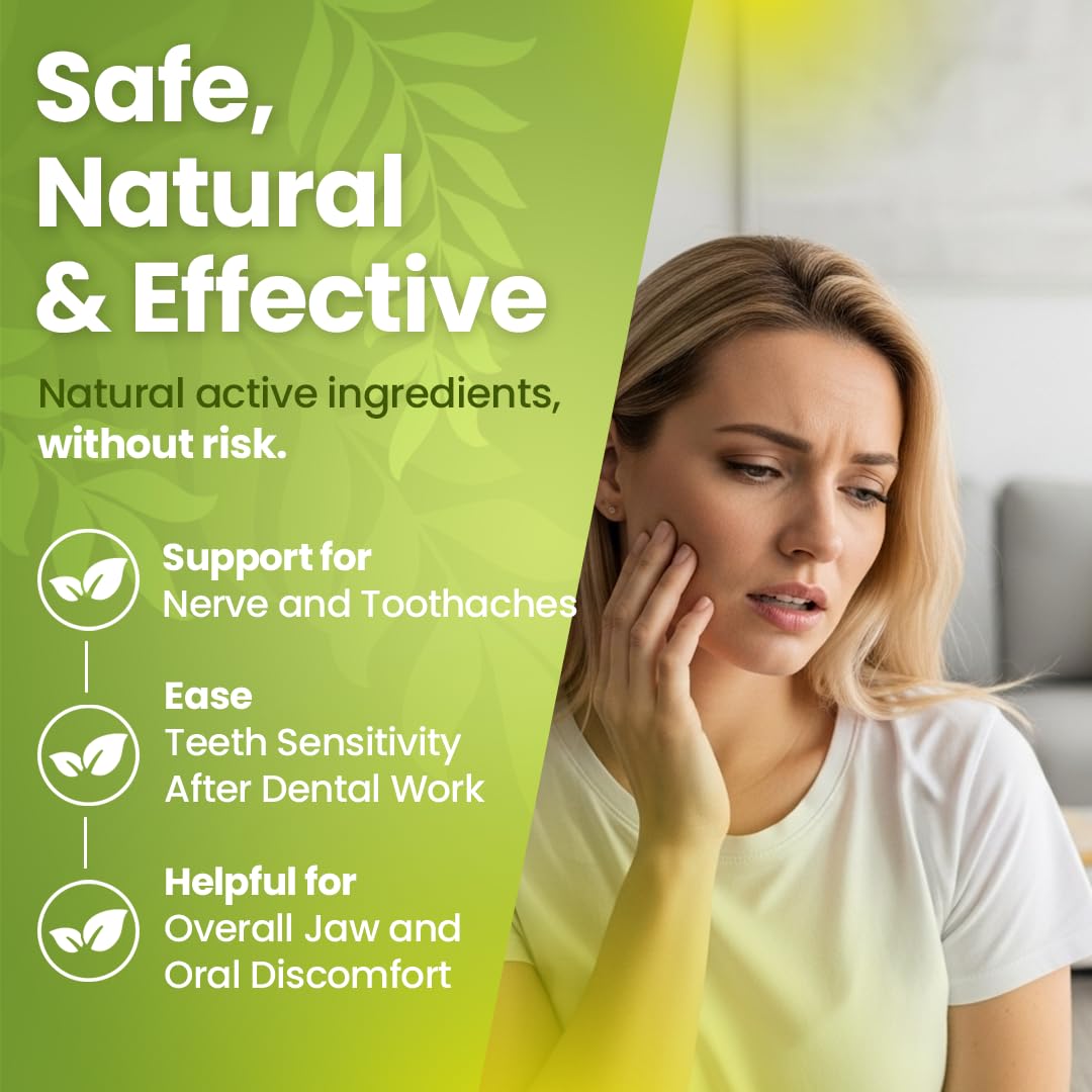 Bestmade BIO23 Toothache and Nerve Support medication in 350 pellets, natural remedy for tooth and nerve pain relief.