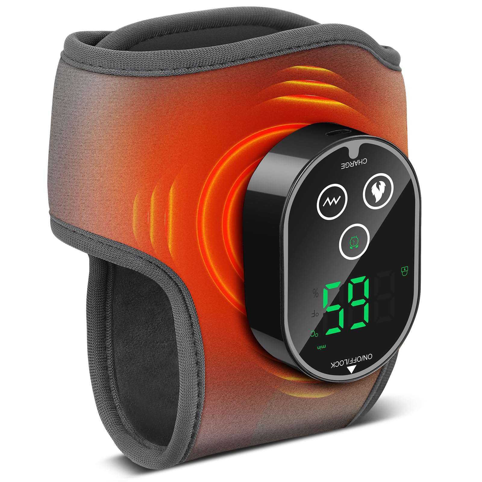 BETOLEAN foot massager with heat and vibration features for soothing relief and relaxation.
